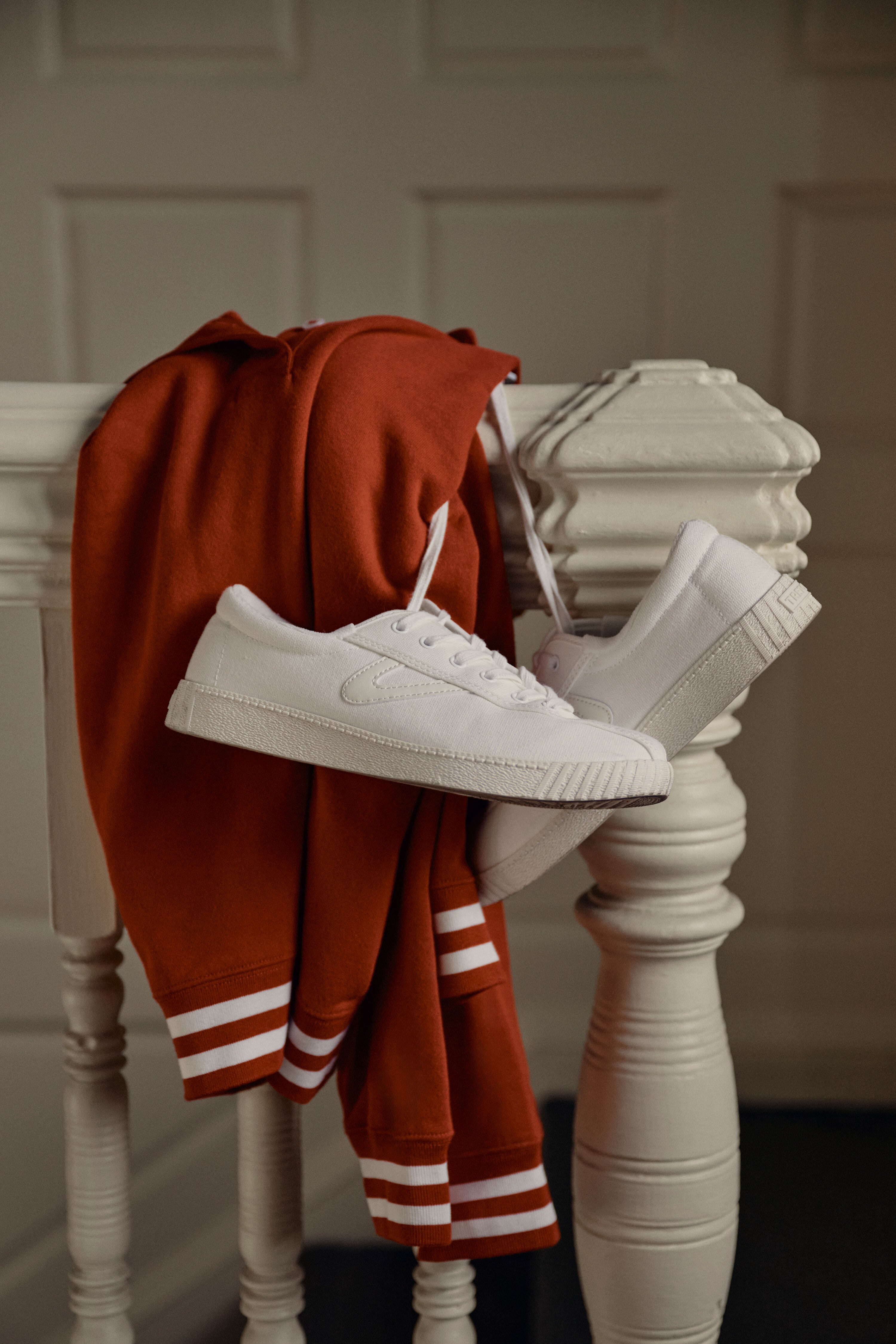 Red 100% Cotton Perry Pullover-Beilave