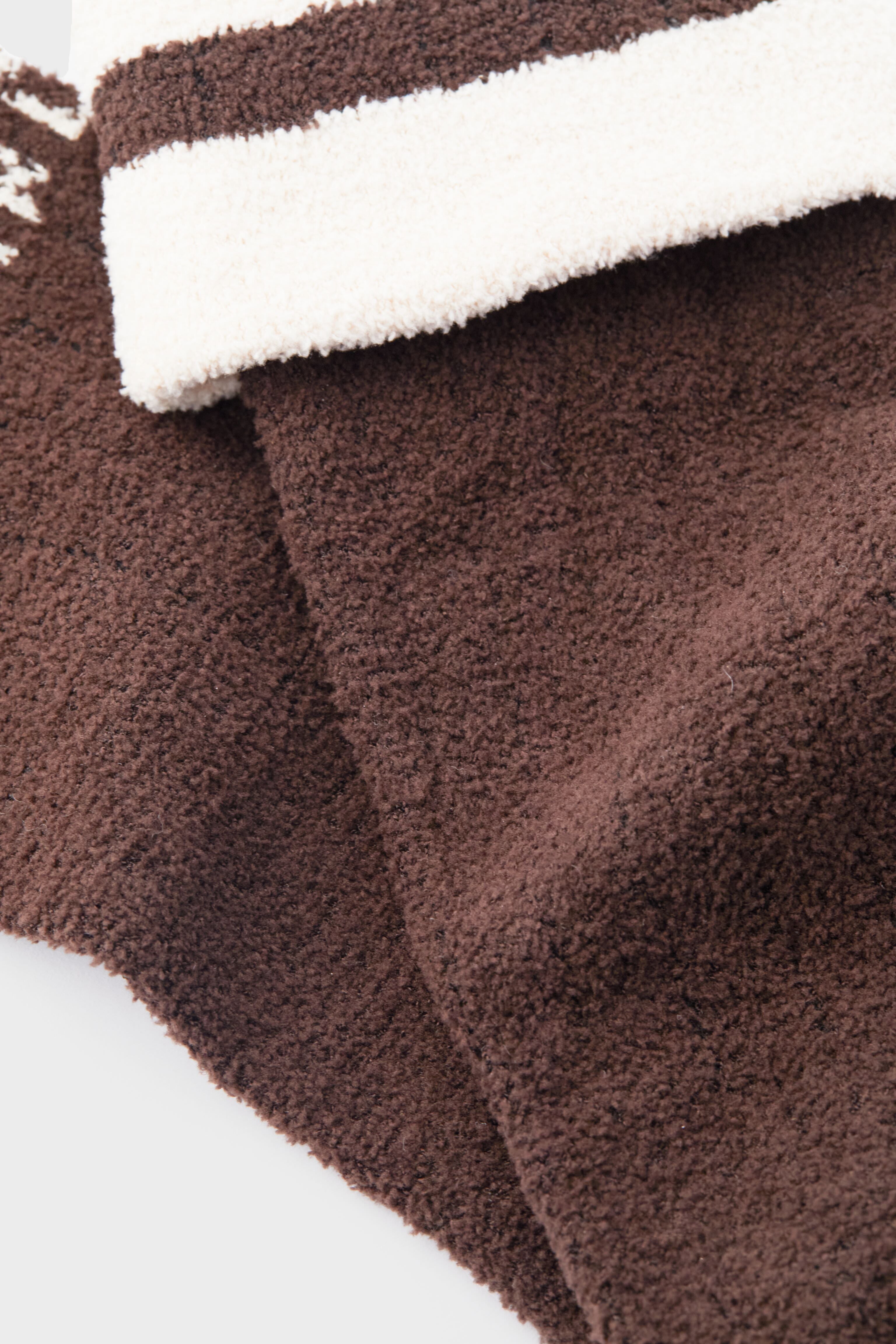 Coffee Bean and Golden Bronze Preston Sock-Beilave