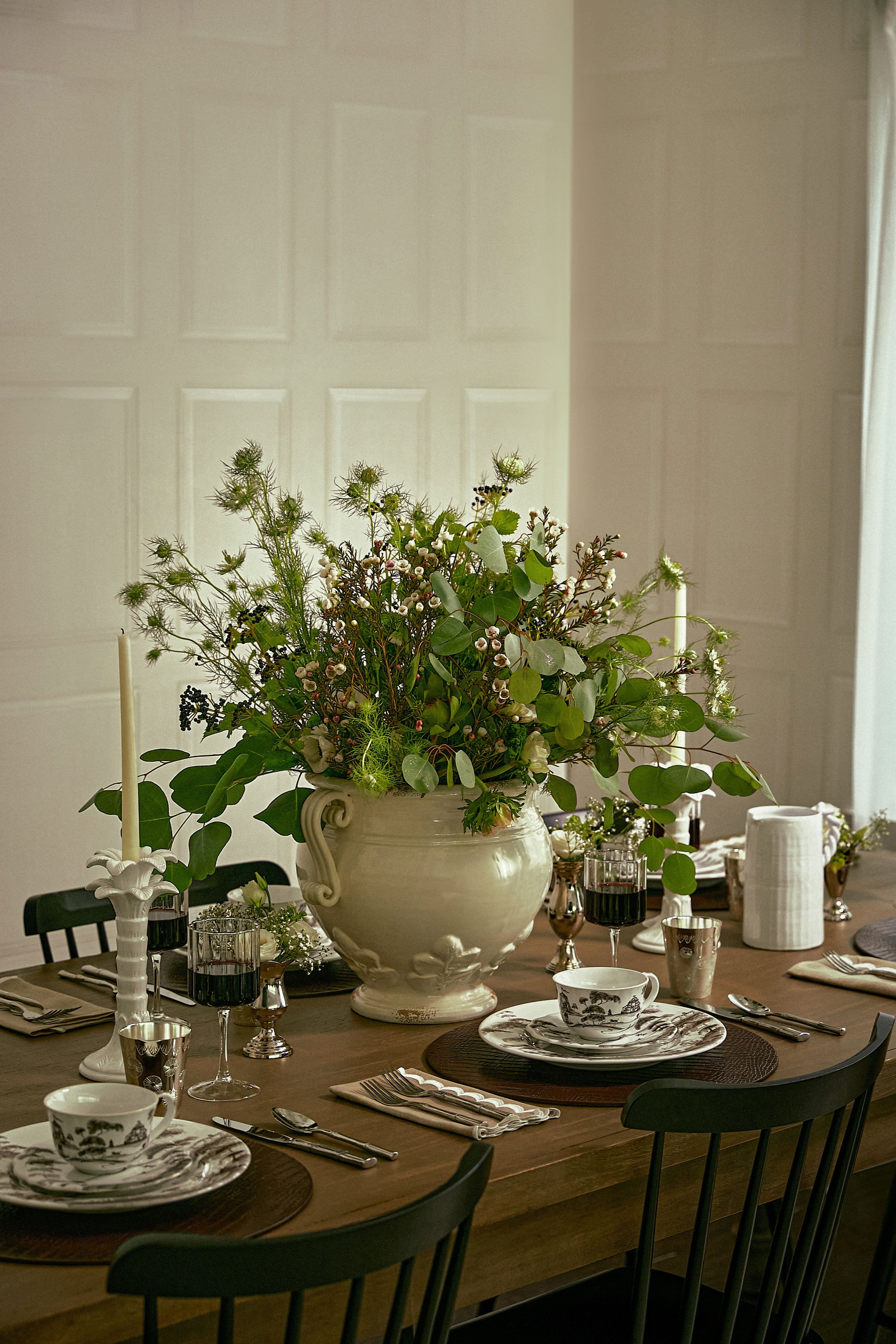 Silver Bud Vases Set of 5-Beilave