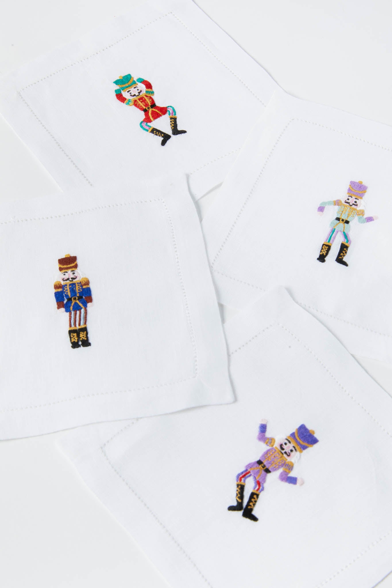 Dancing Nutcrackers Cocktail Napkins-Beilave