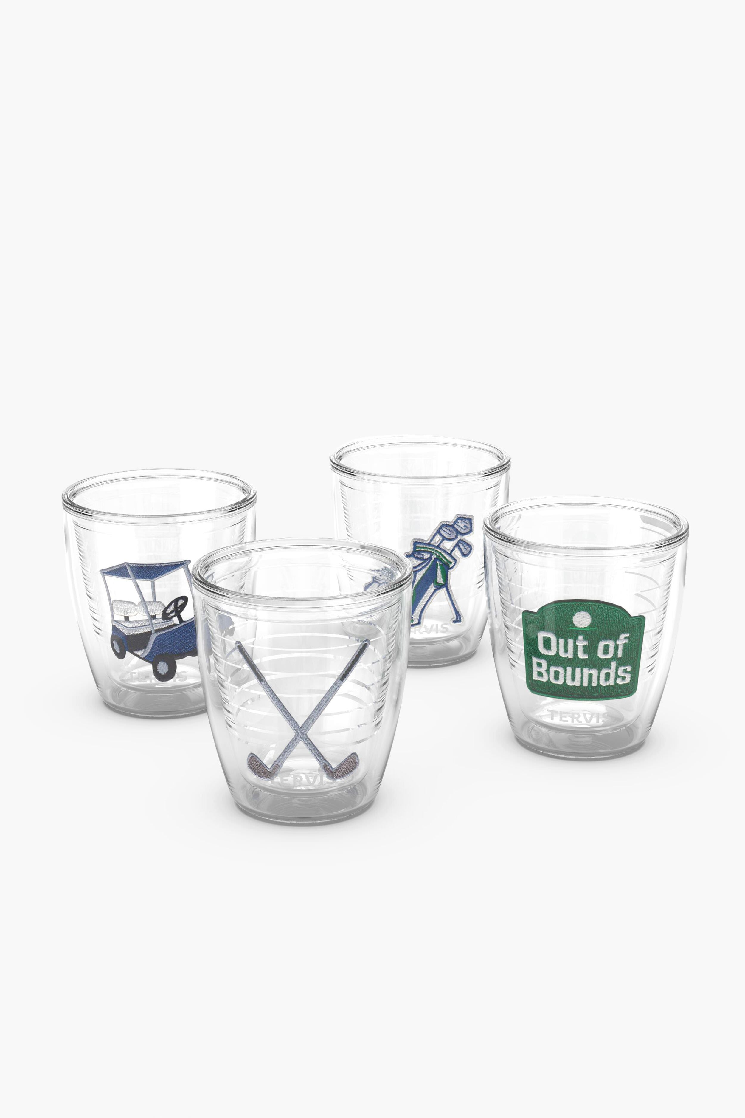 The Links 12 oz Classic Tumbler Set-Beilave