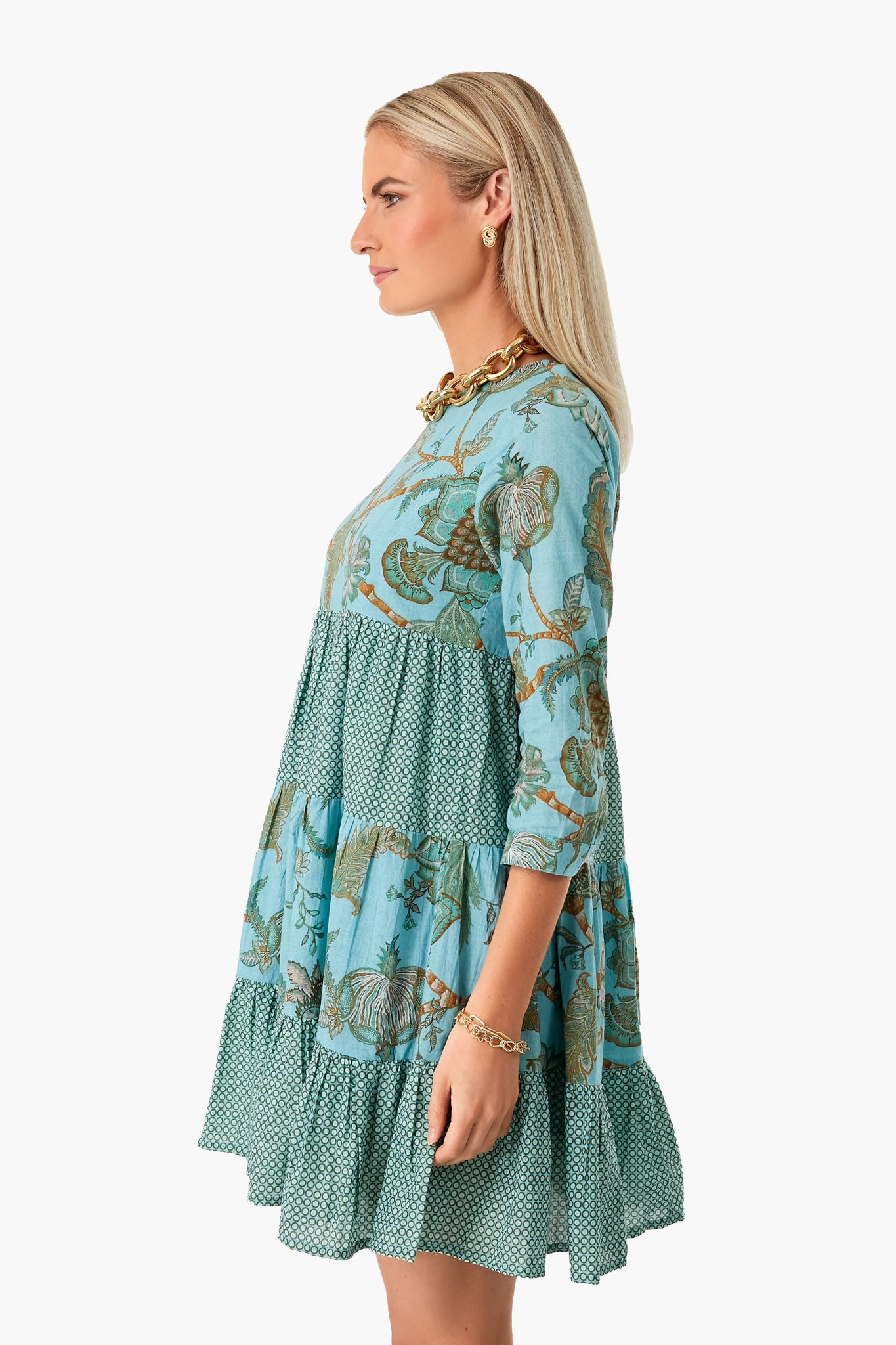 Exclusive Turquoise Camilla Rene Dress-Beilave