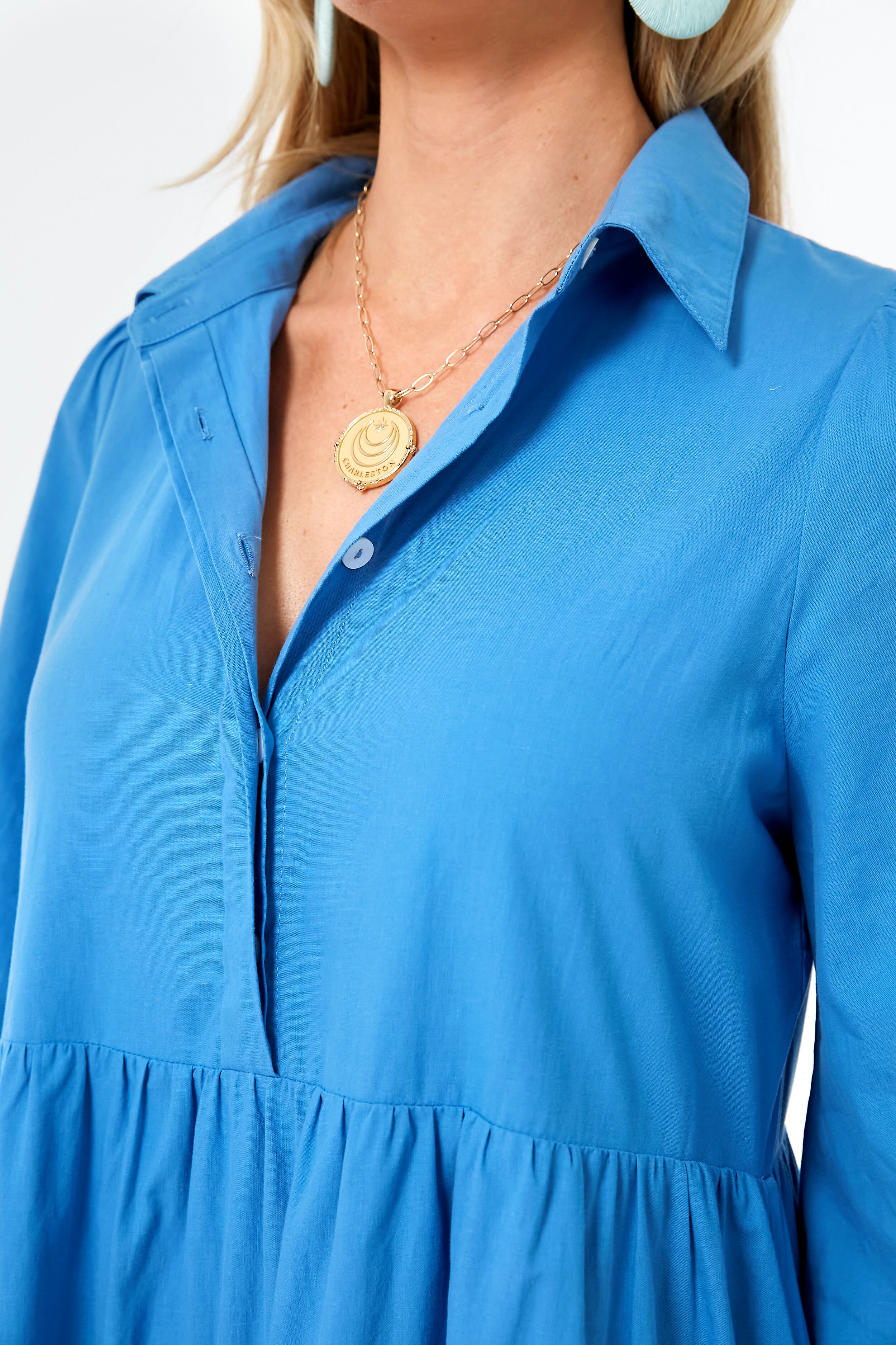 Cyprus Blue Mabel Maxi Dress-Beilave