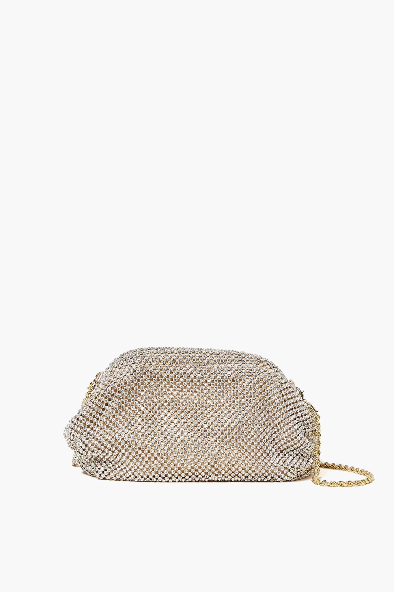 Gold Diamante Doris Micro Clutch-Beilave