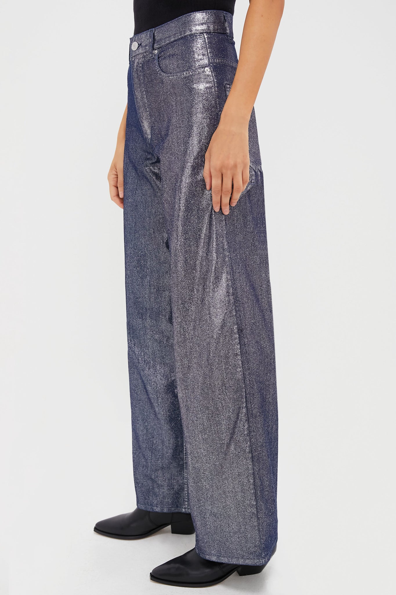 Silver Cover Pants-Beilave