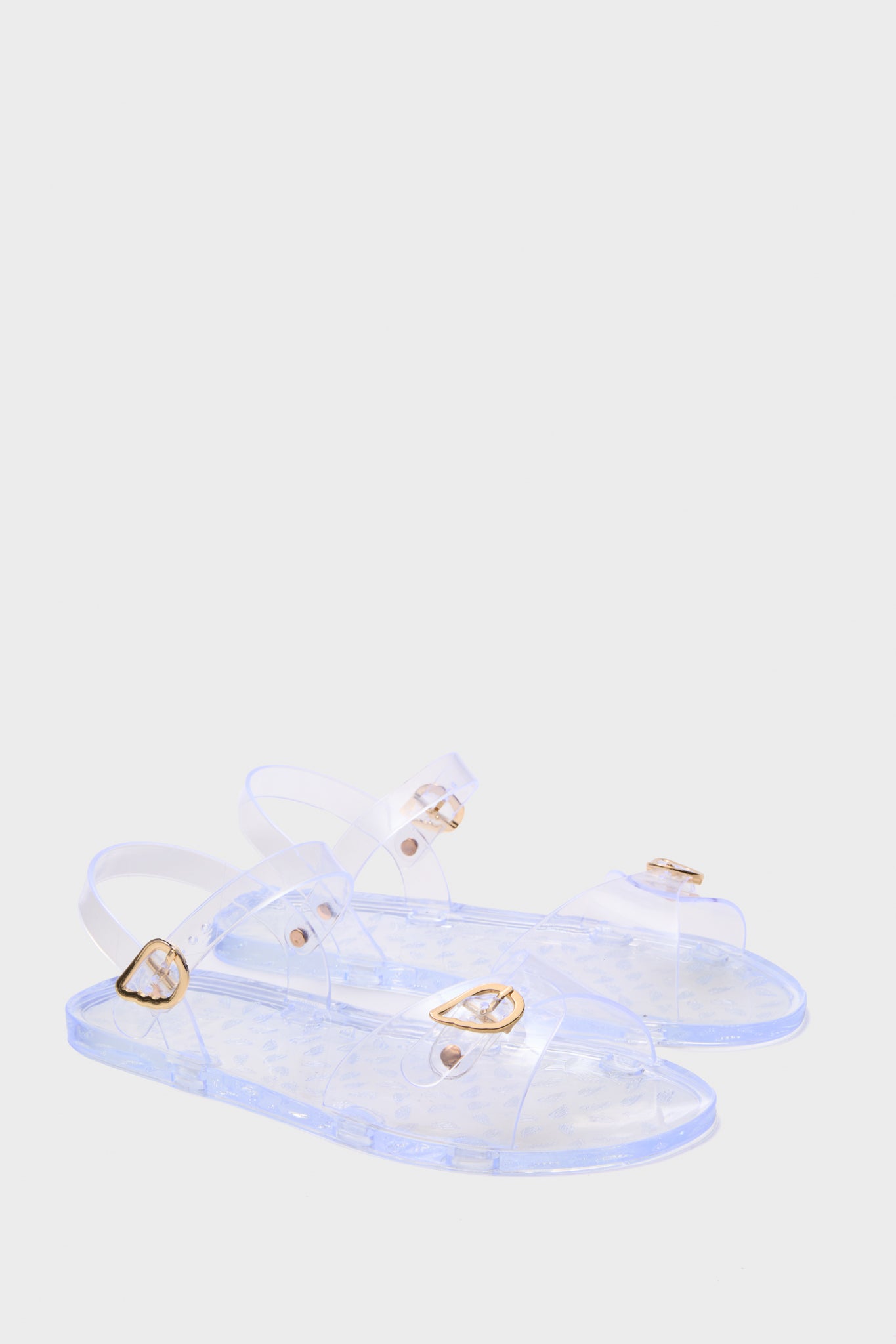 Clear Irini Jelly Sandals-Beilave