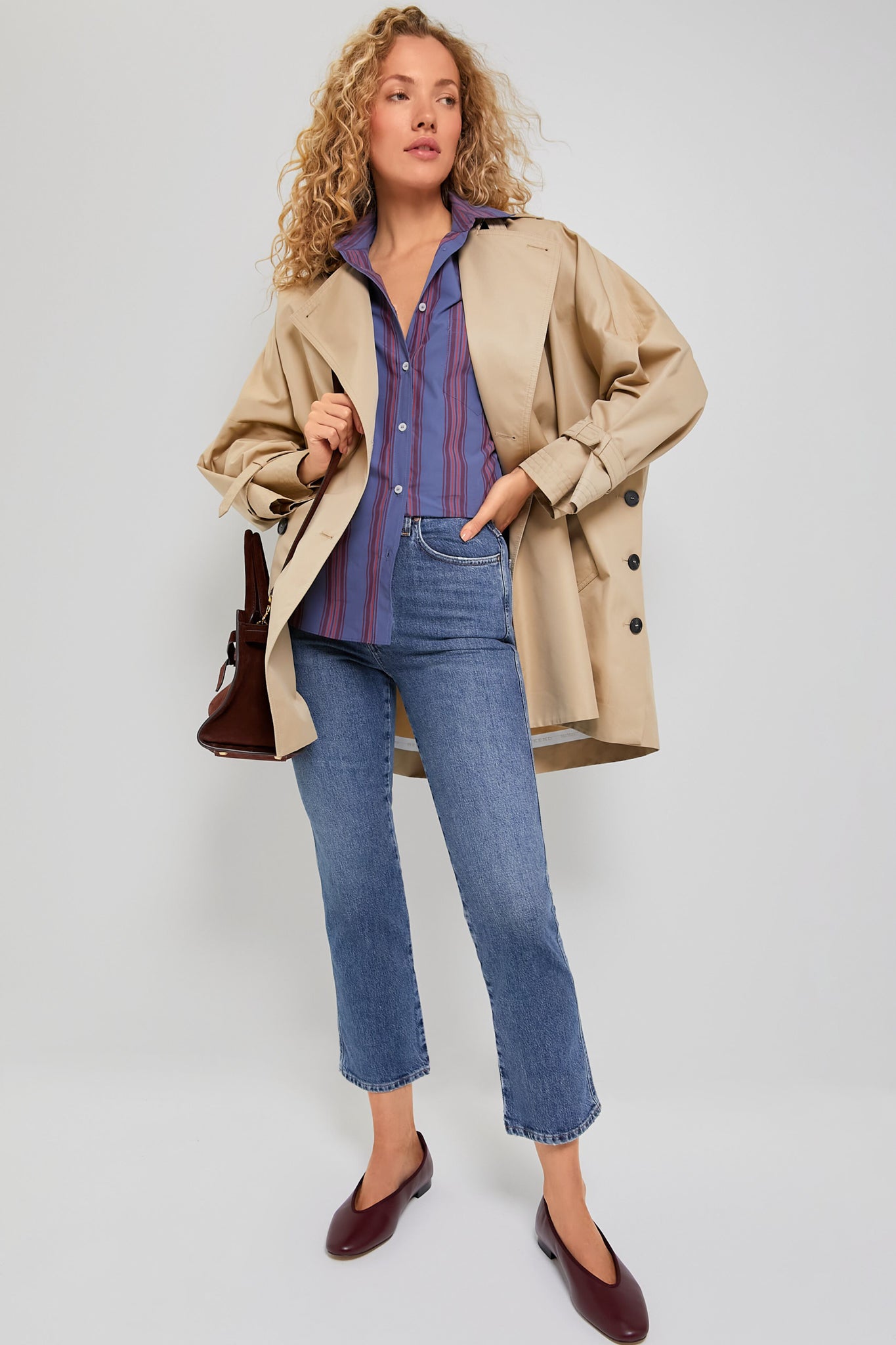 Indigo Chiara Classic Shirt-Beilave