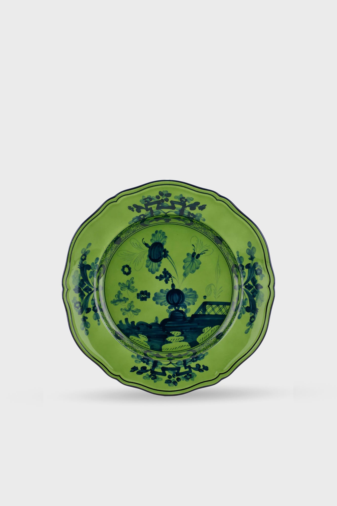 Oriente Italiano Malachite Salad Plate-Beilave