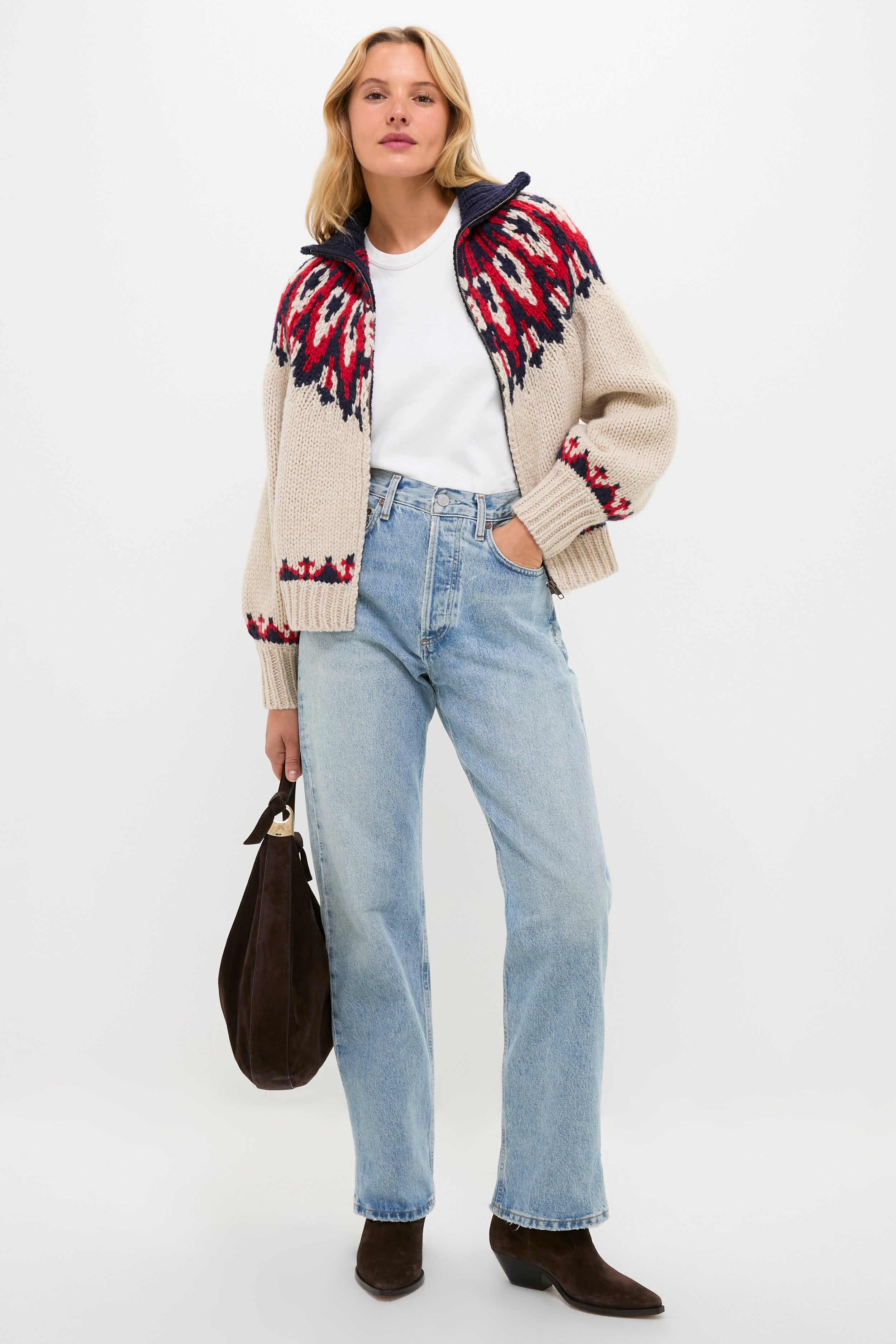 Glacier Fair Isle The Nordic Sweater-Beilave