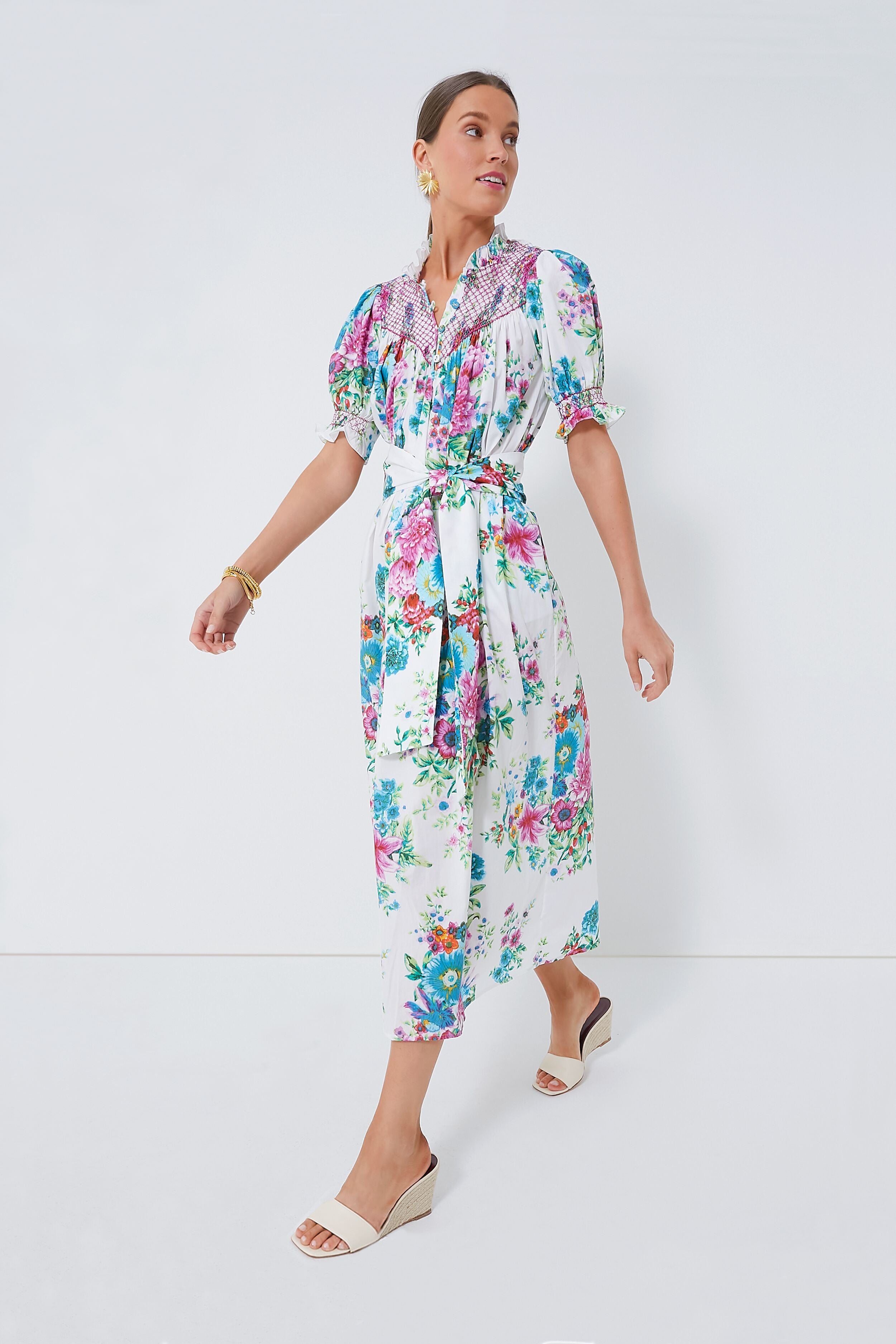 Bunches of Flowers Elena Dress-Beilave
