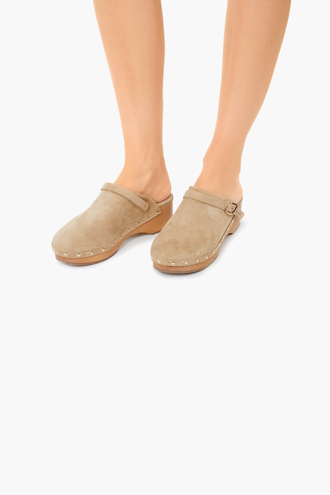 Camel Classic Closed Clog-Beilave