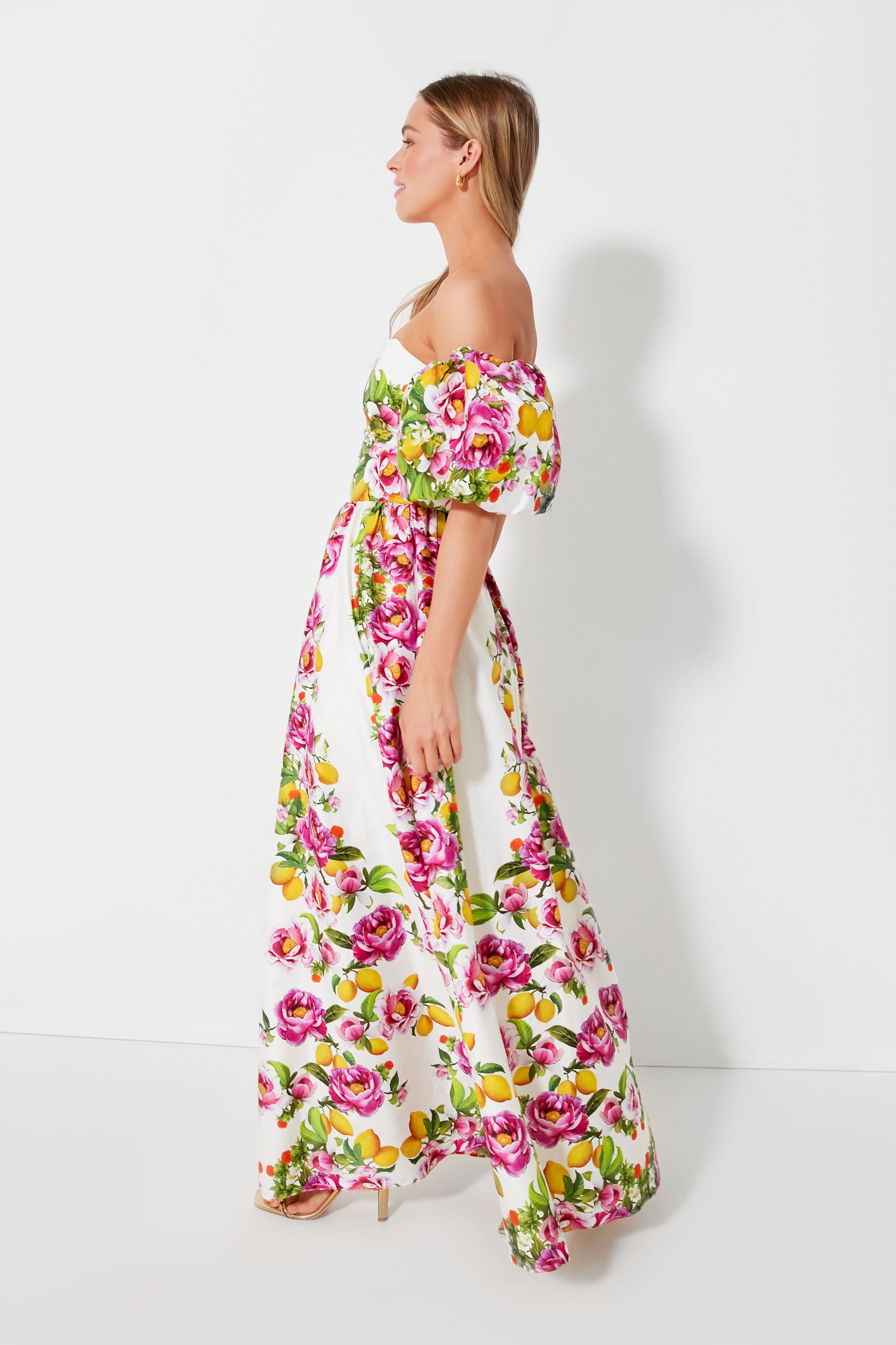 Peonia Pink Juliet Cotton Dress-Beilave