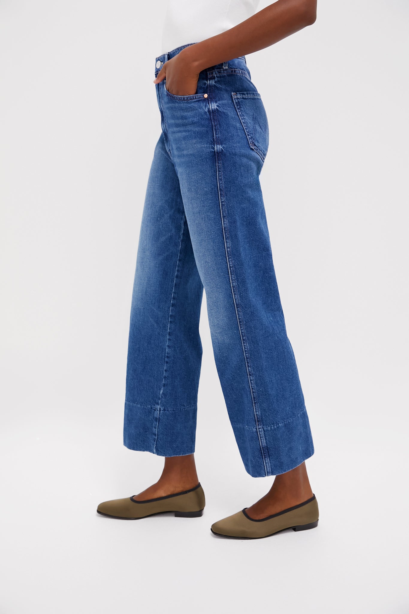 Rags to Riches The Maven Wide Hem Ankle-Beilave