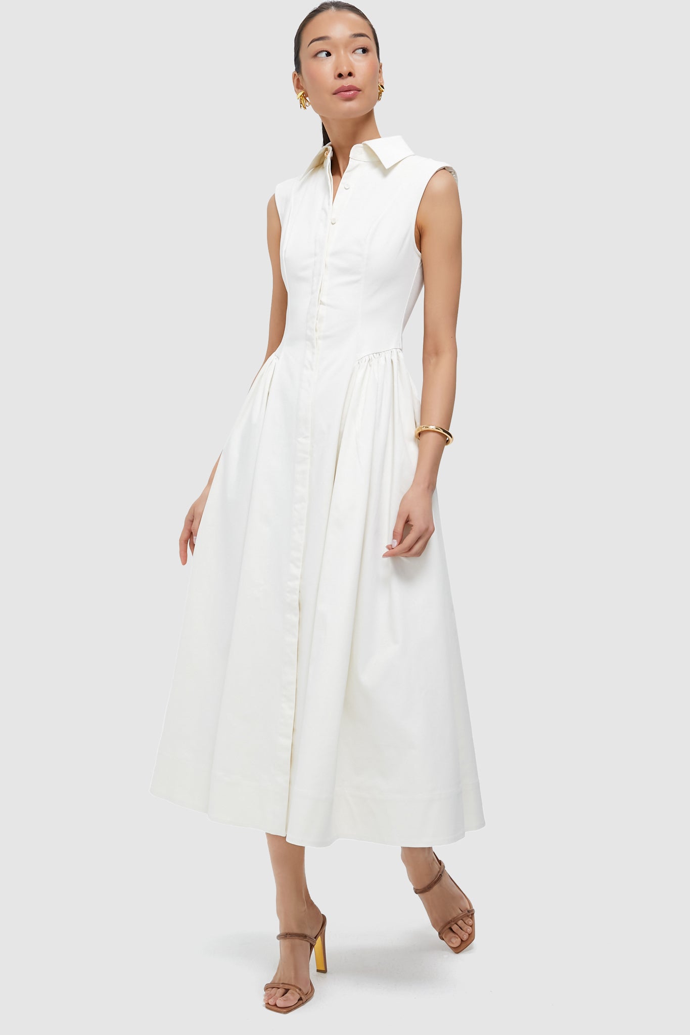 Parchment Chavela Dress-Beilave