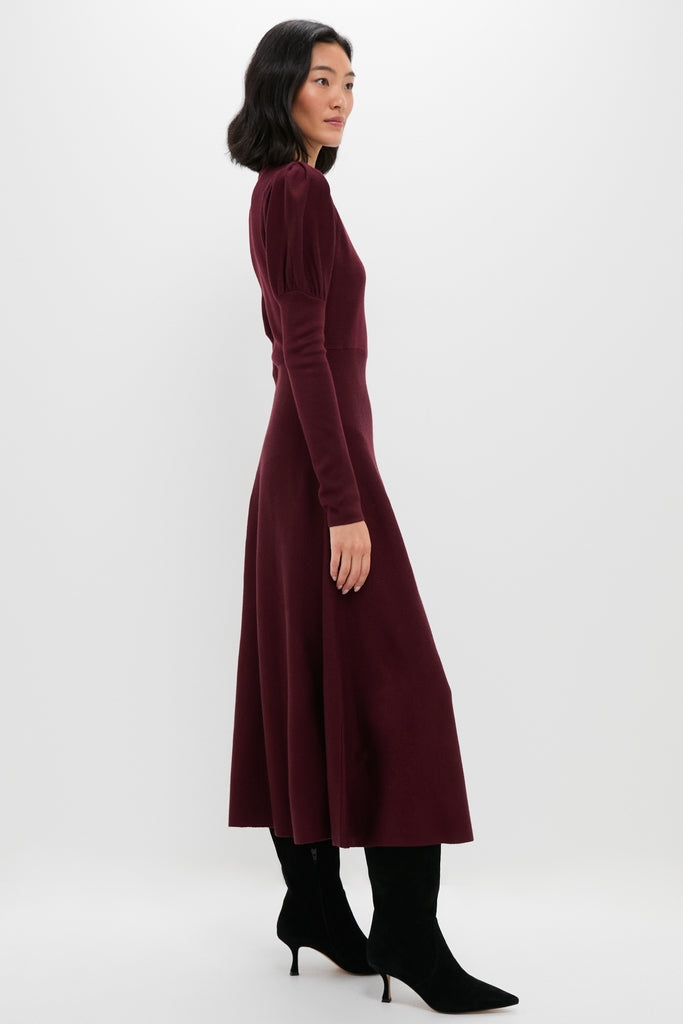 Winetasting Brielle Sweater Dress-Beilave