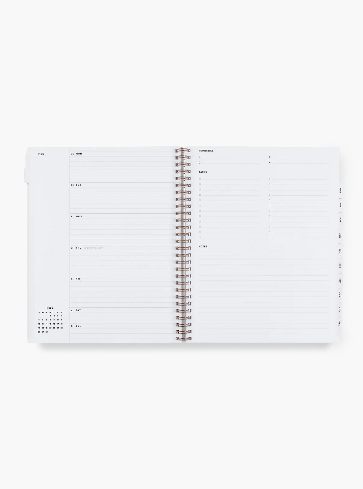 Fern Green 2023 Yearly Task Planner-Beilave
