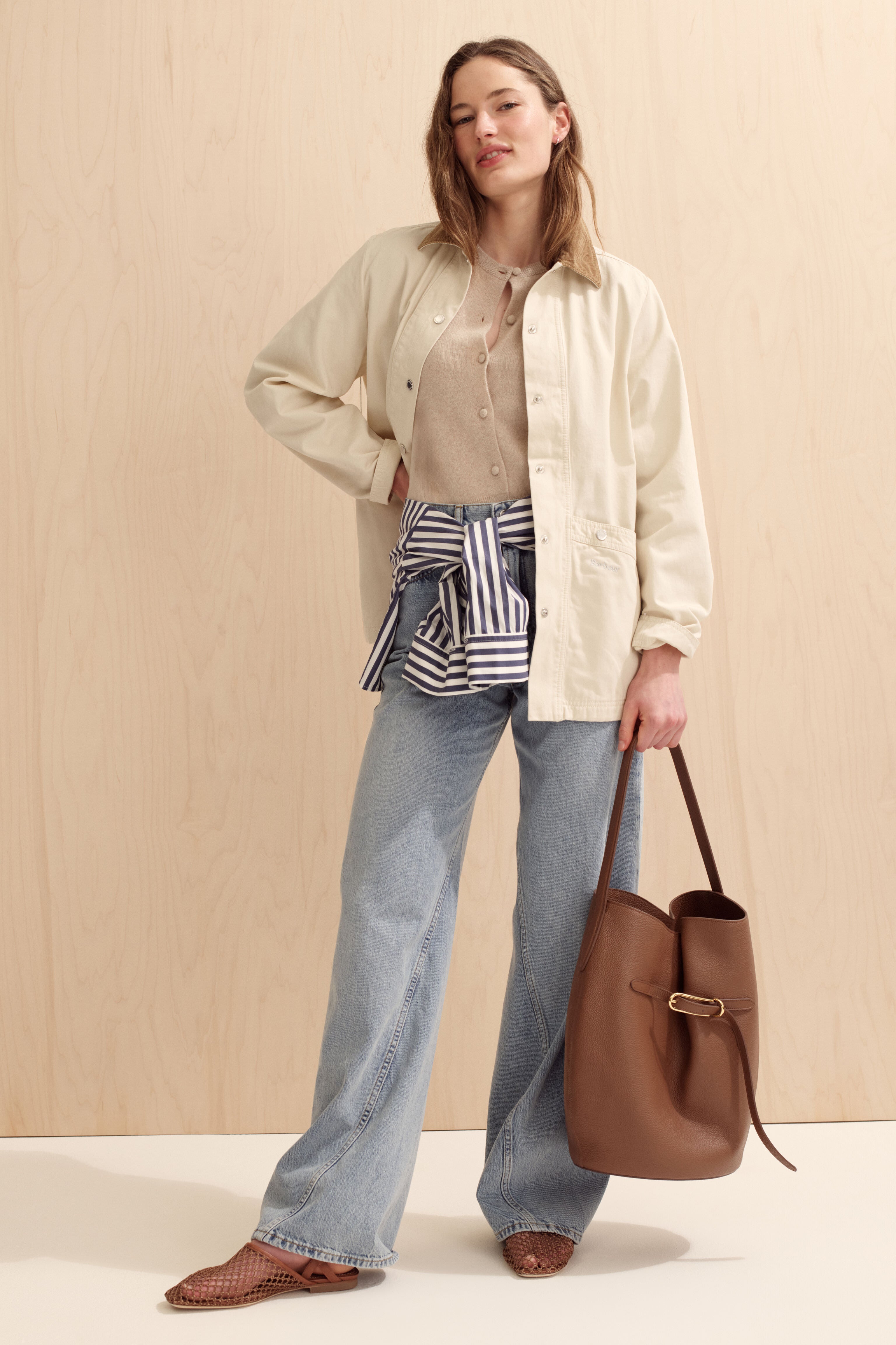 Pastry Large Belted Buckle Bag-Beilave