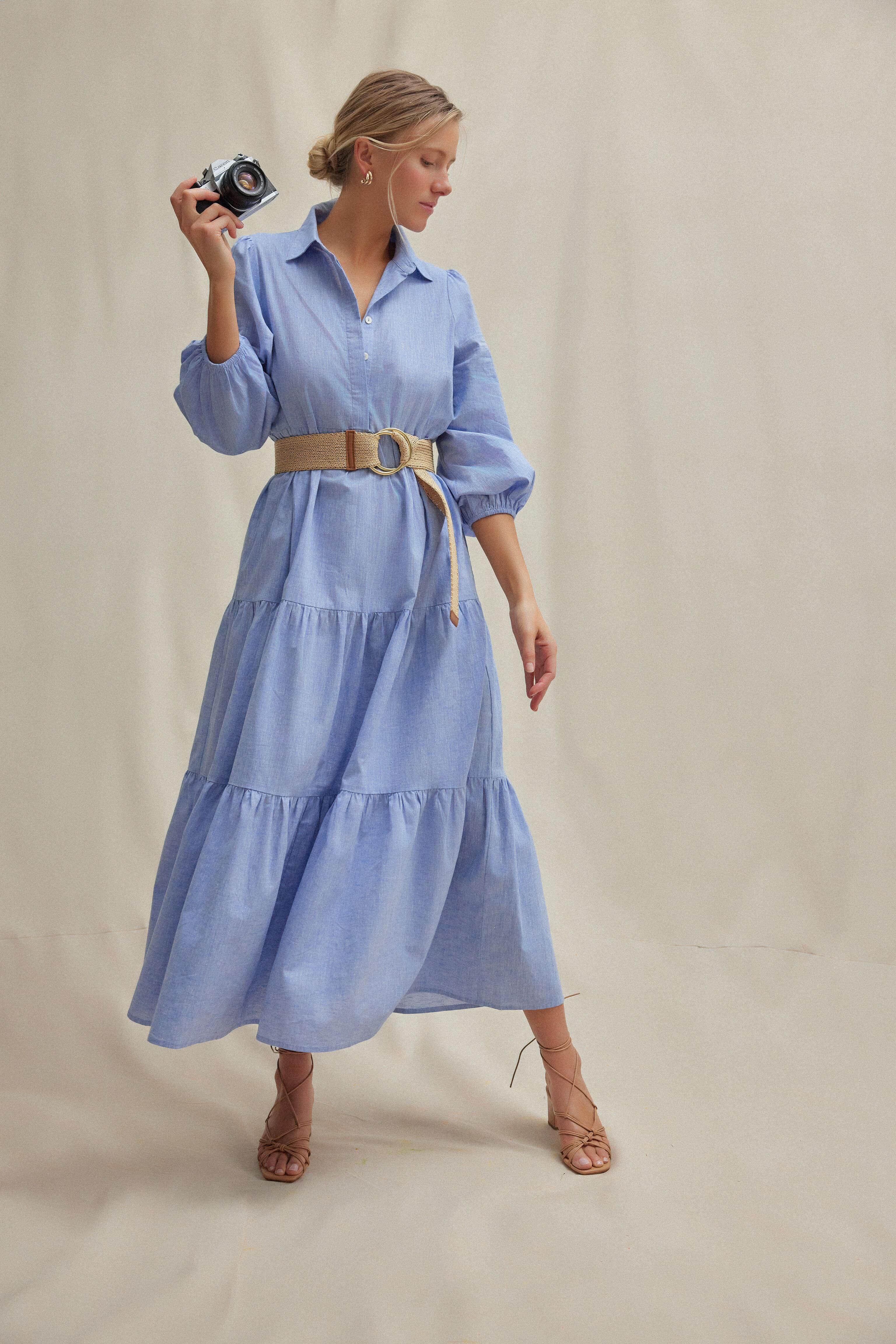 Cuoio Tumble Meadow Belt-Beilave