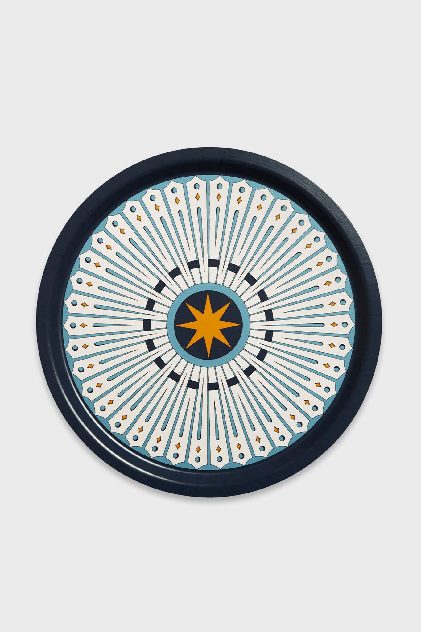 Feria Round Printed Tray-Beilave