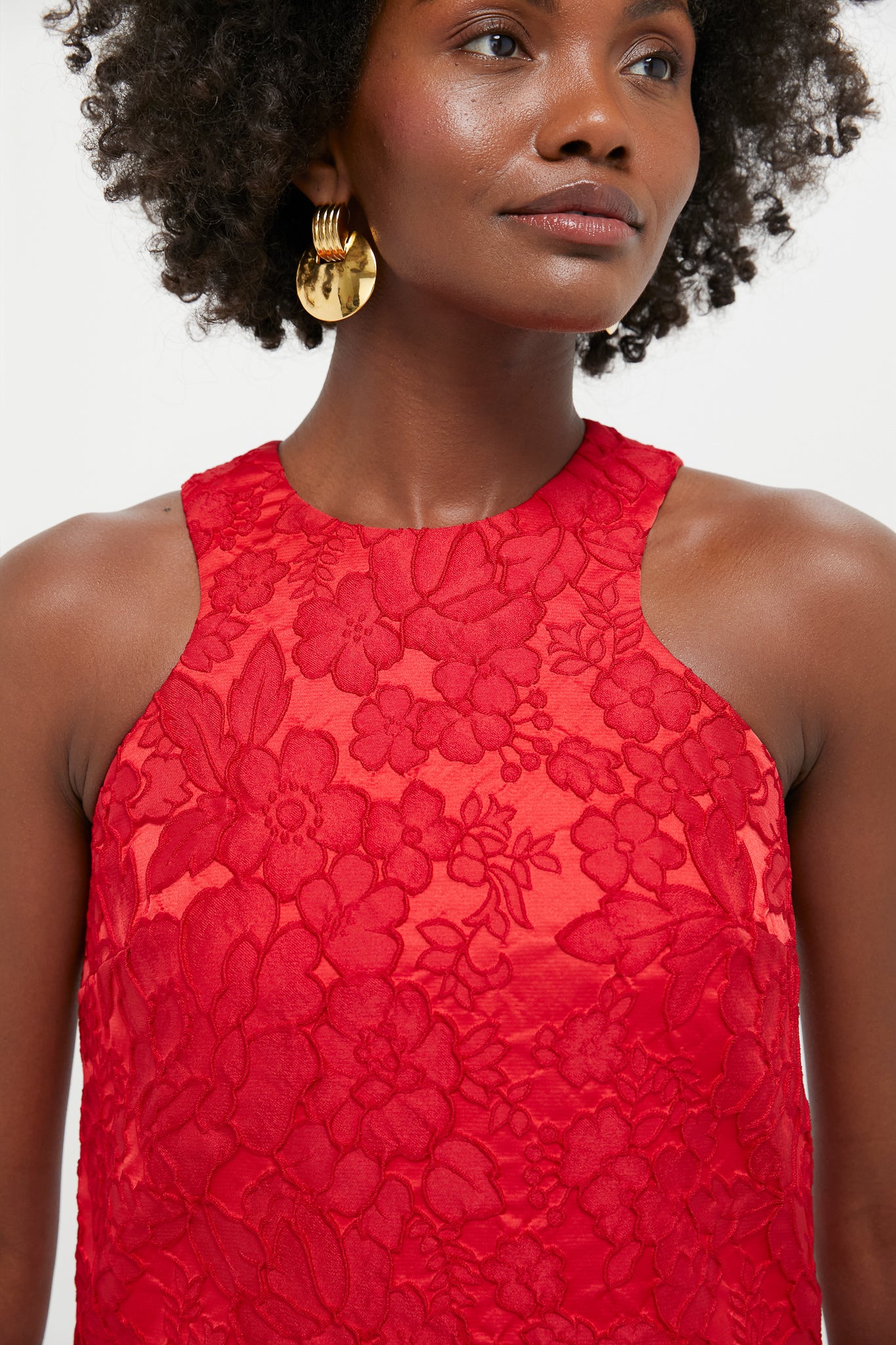 Peony Racer Mini Dress-Beilave