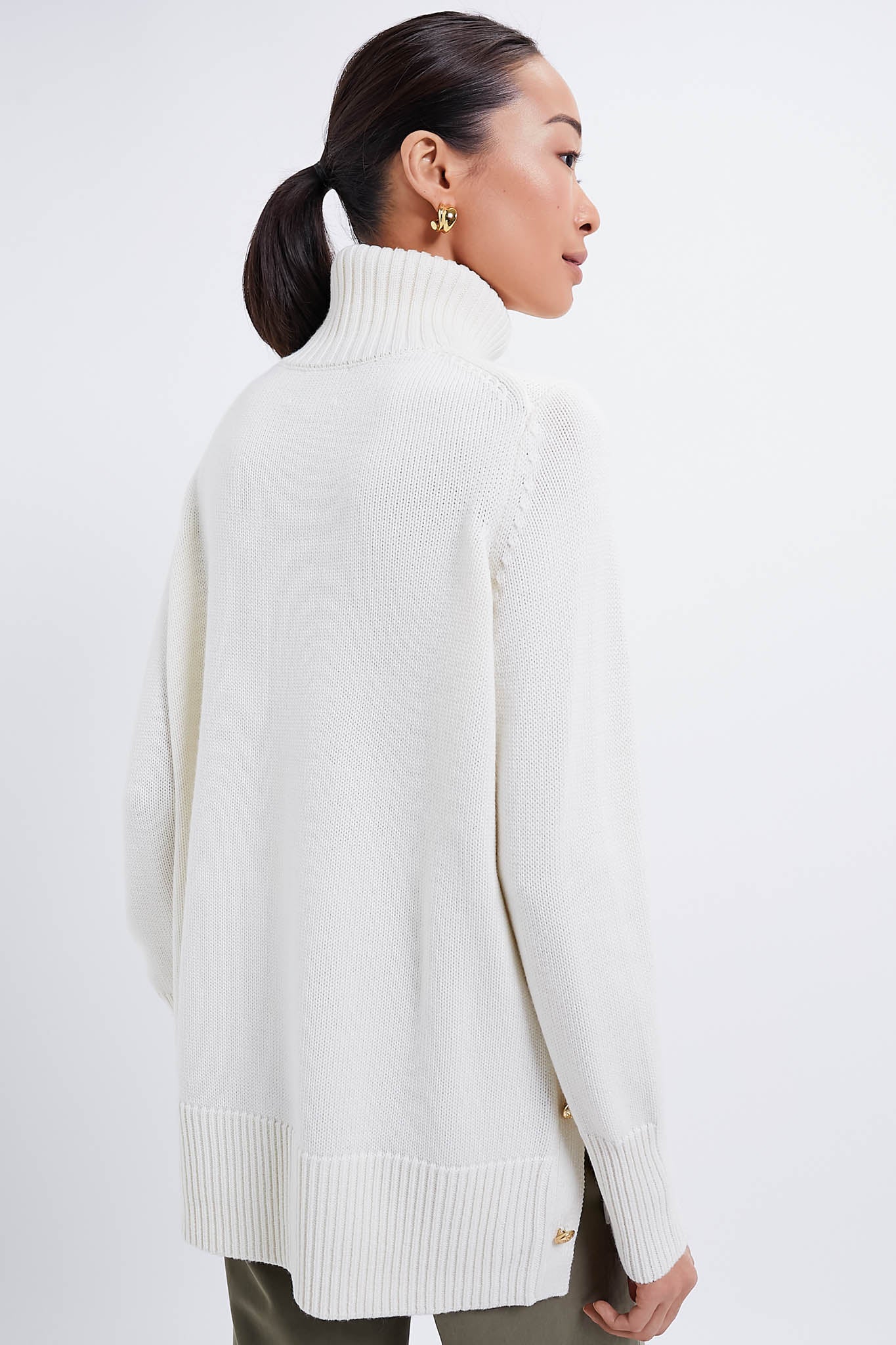 Winter White Sophia Sweater-Beilave