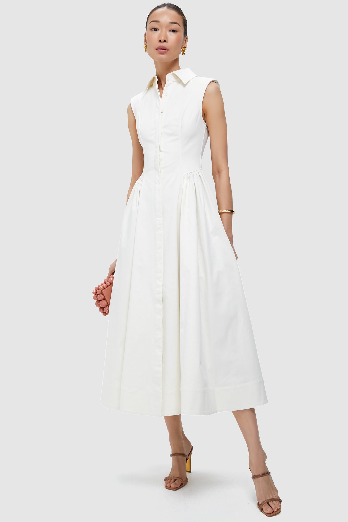 Parchment Chavela Dress-Beilave
