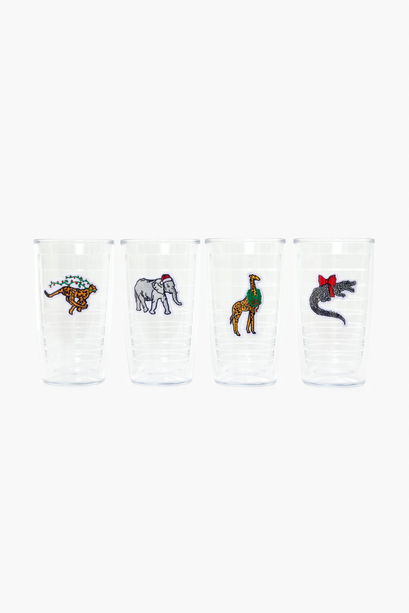 Party Animal Tumblers (Set of 4)-Beilave