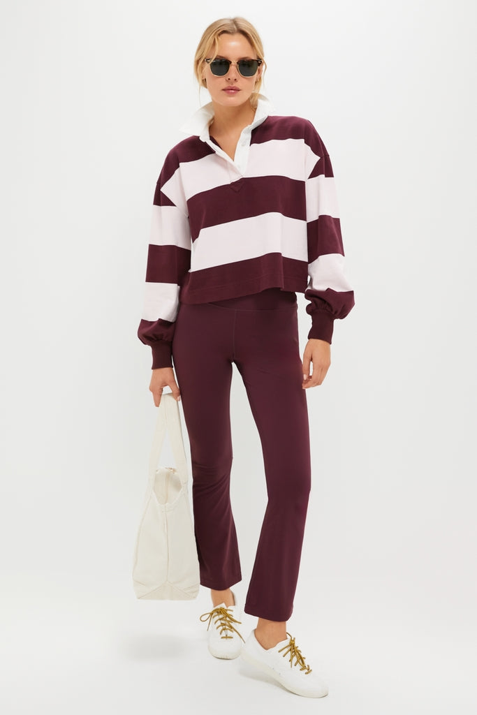 Winetasting High Rise Compression Spandex Millie Yoga Pant-Beilave