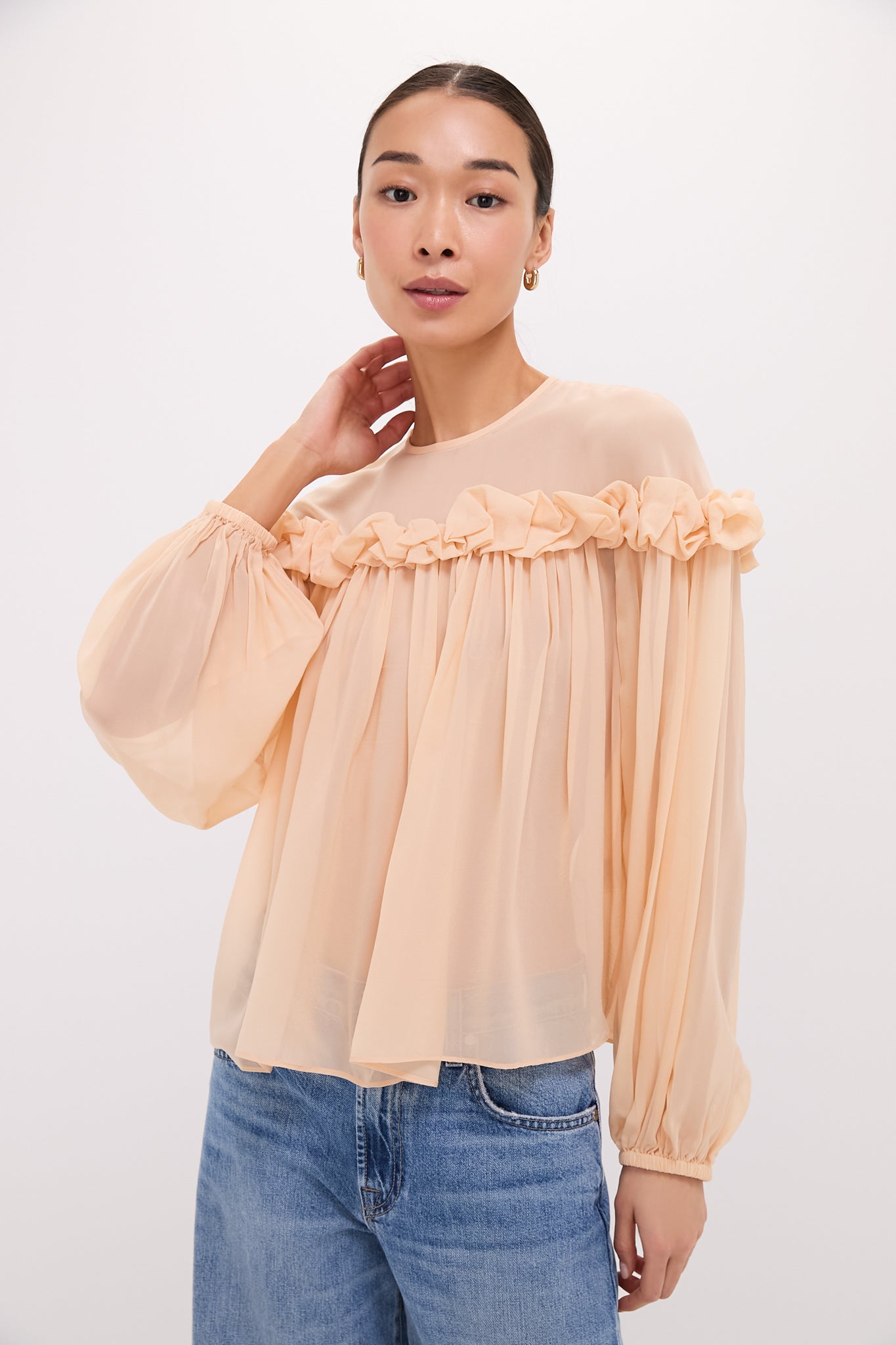 Peony Peggy Blouse-Beilave