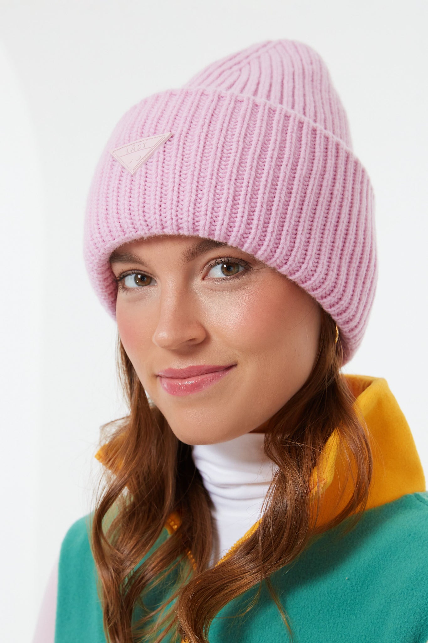 Oversize Baby Pink Beanie-Beilave