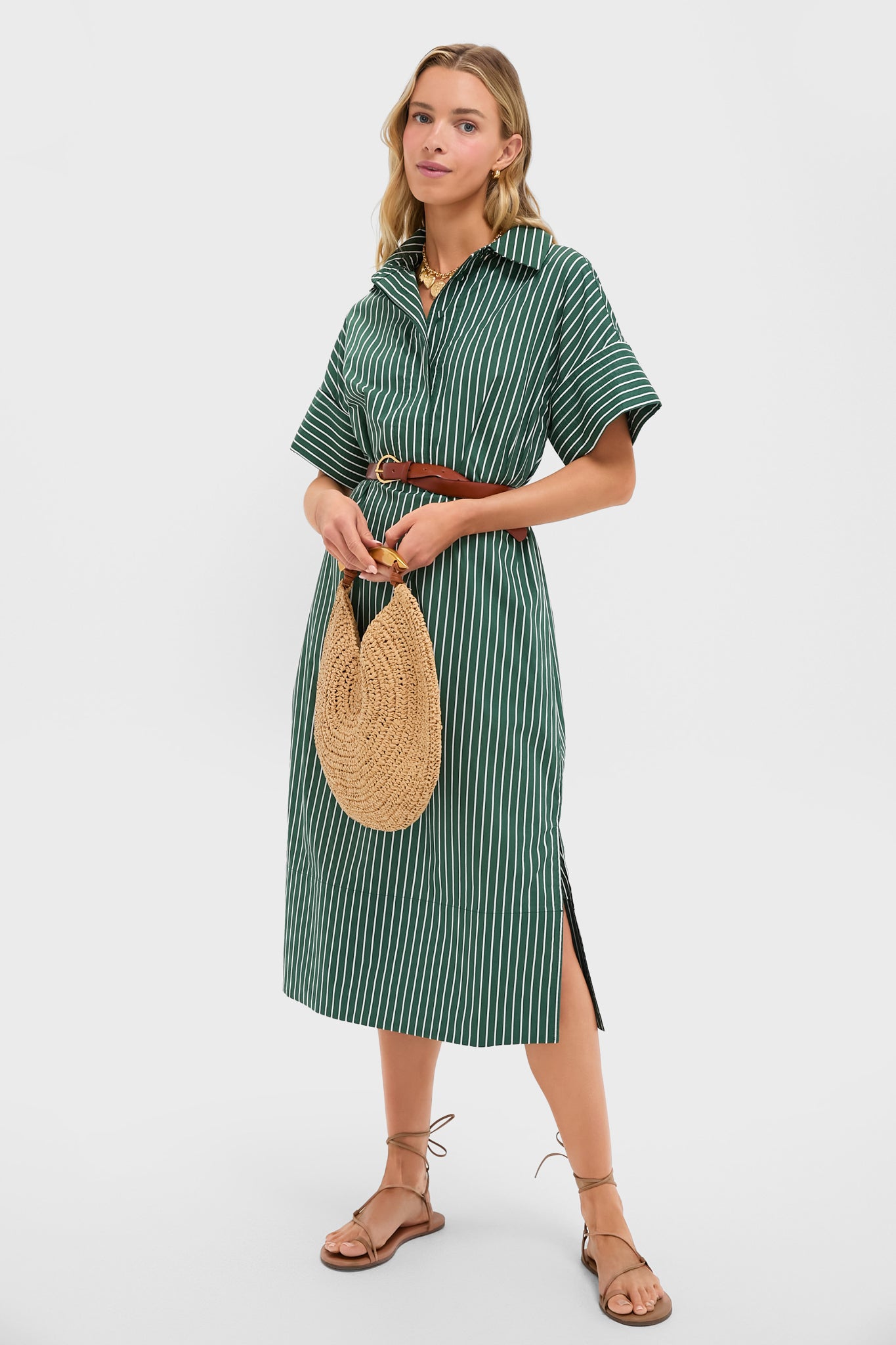 Gold Locket Necklace-Beilave