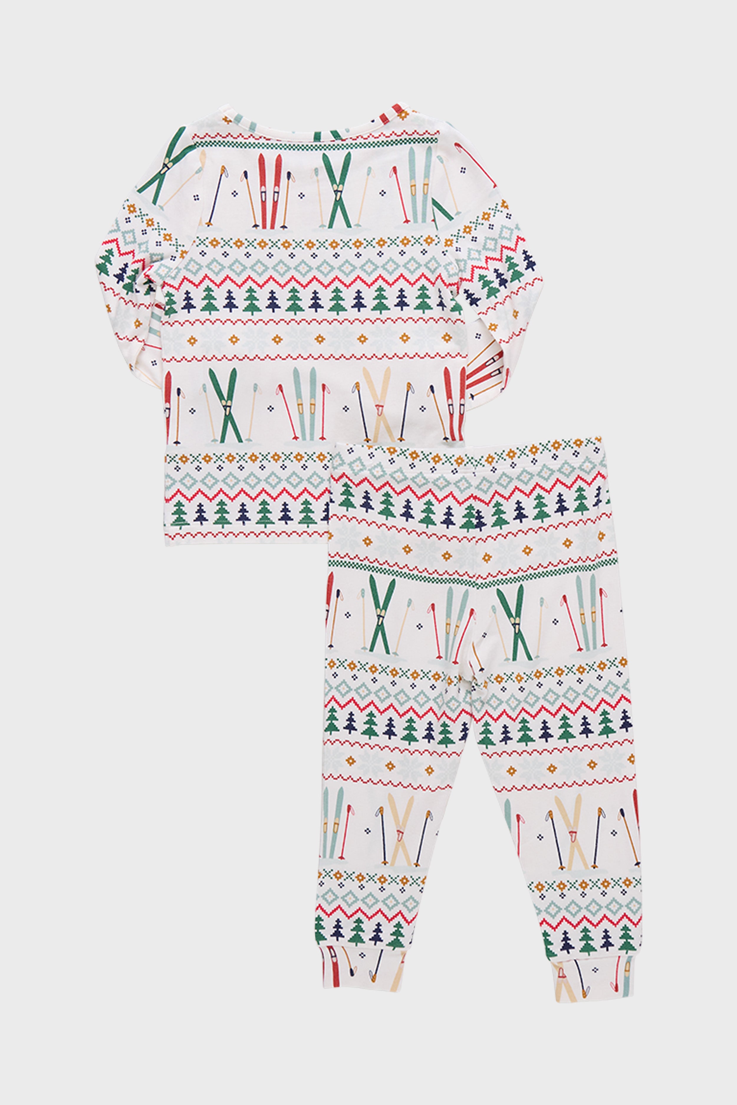 Ski Faire Isle Bamboo PJ Set-Beilave