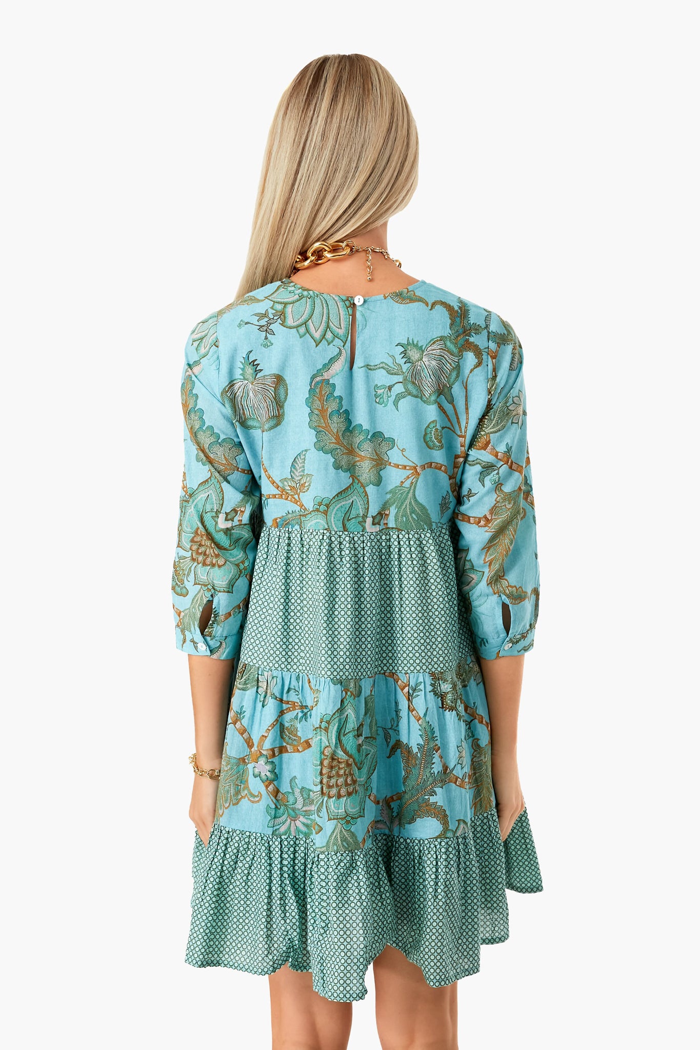 Exclusive Turquoise Camilla Rene Dress-Beilave