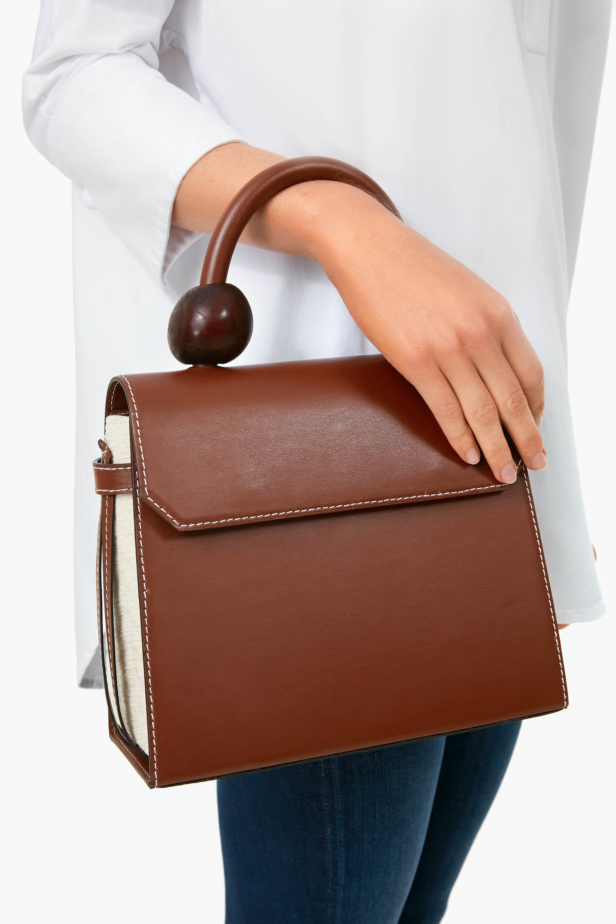 Cuoio Cari Napa Quilted Satchel-Beilave