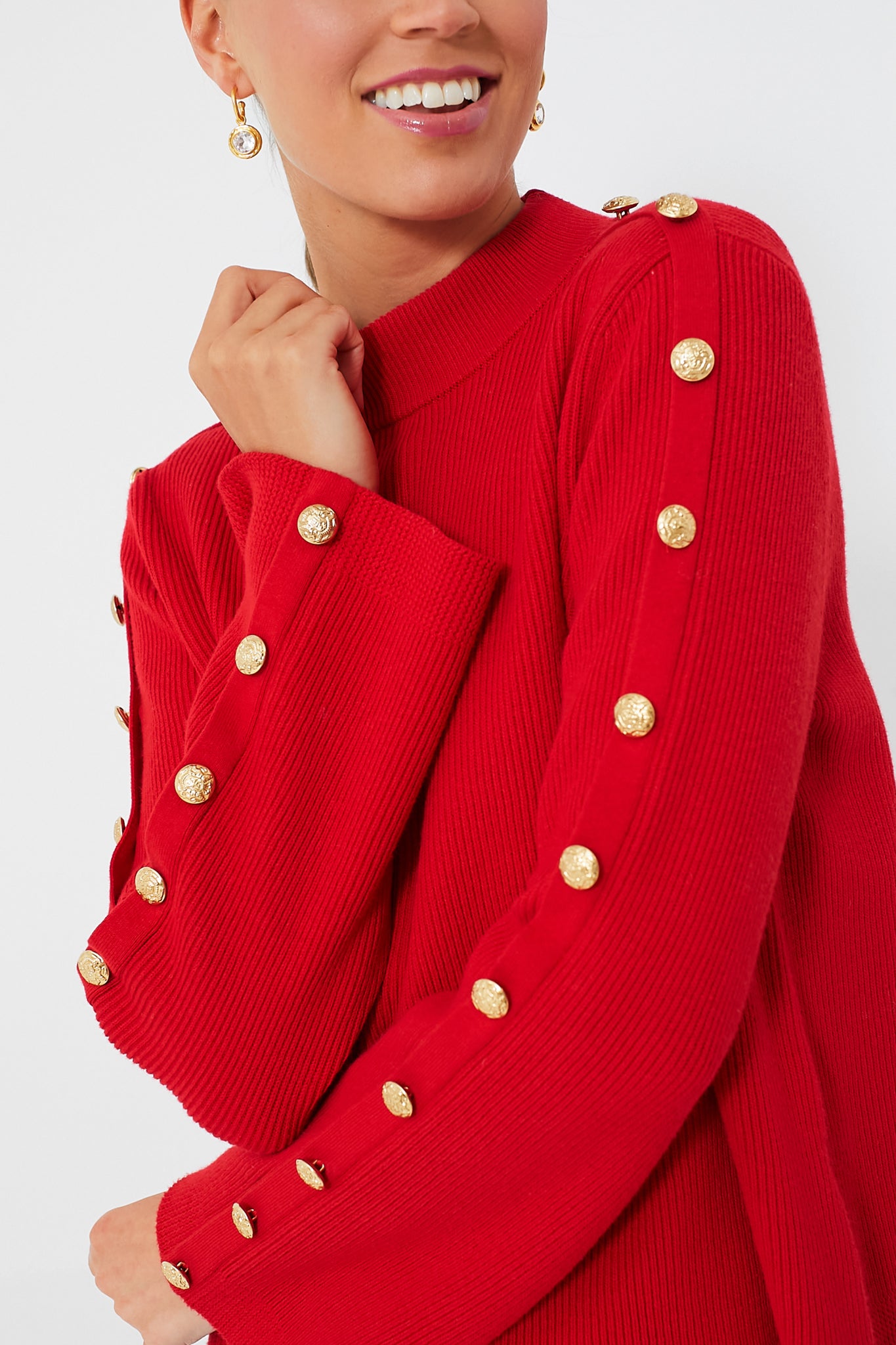 Red Monroe Sweater-Beilave