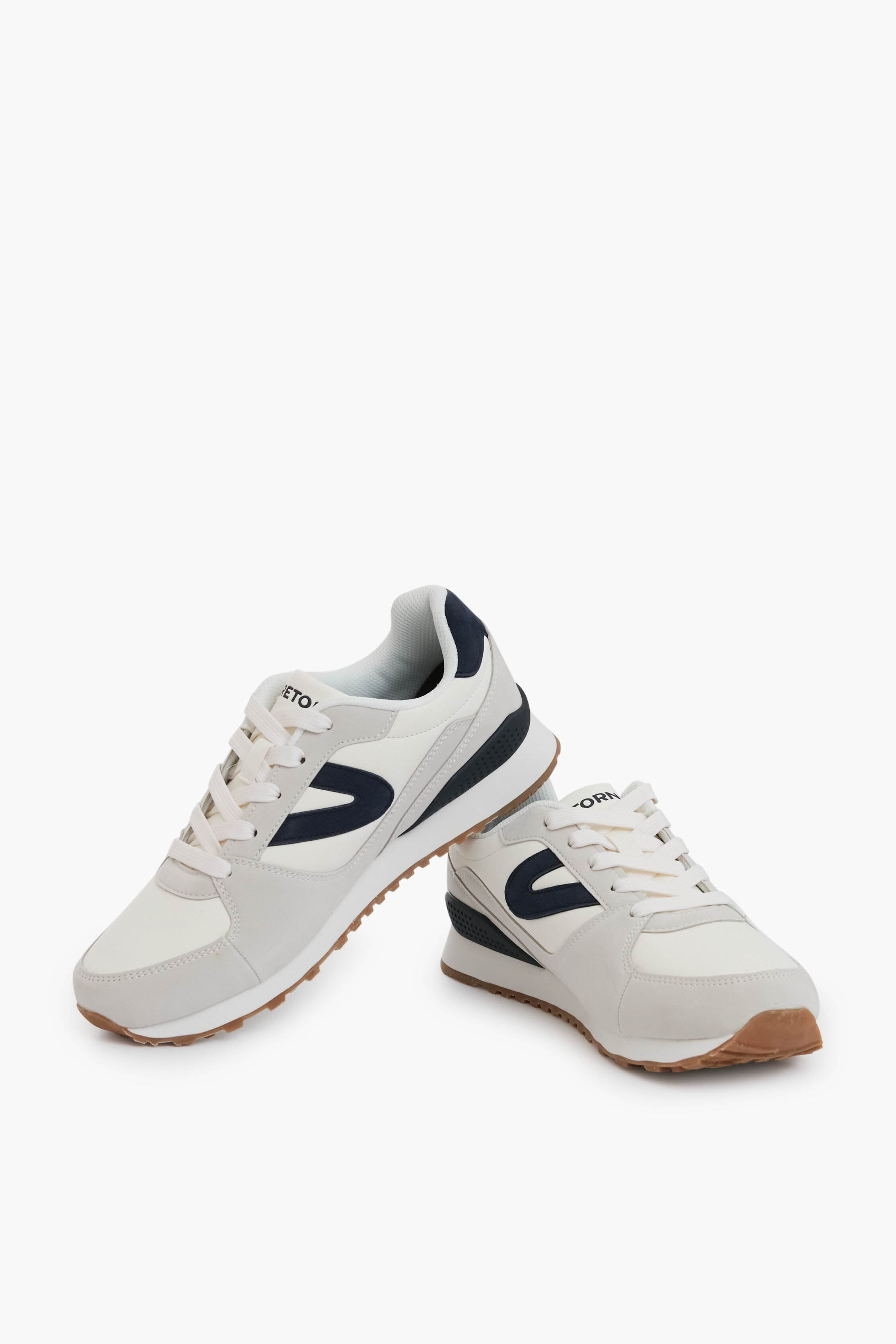 Women's Navy Lillian Sneakers-Beilave