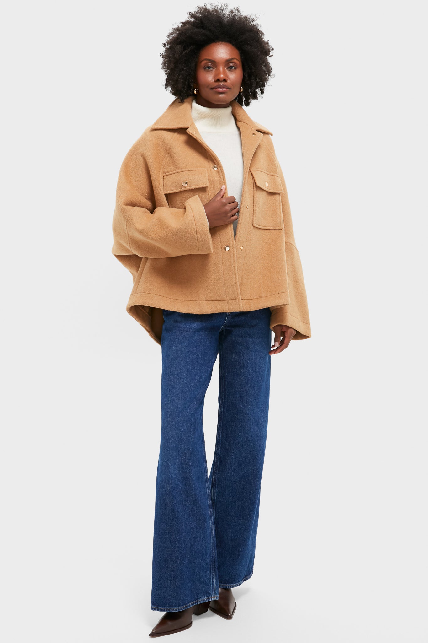 Camel Wool Cassidy Jacket-Beilave