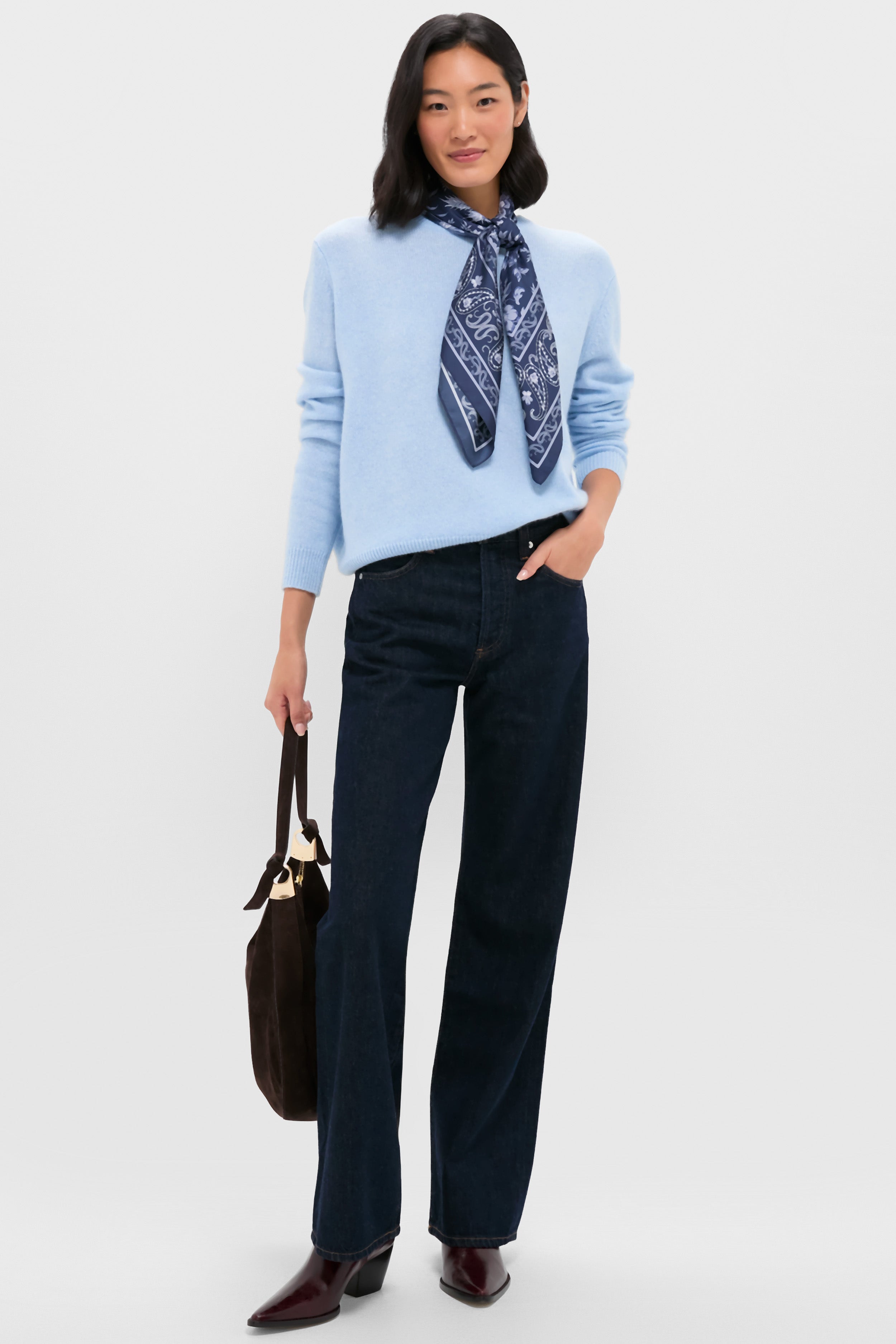 Burgundy Crinkle Caty Boots-Beilave