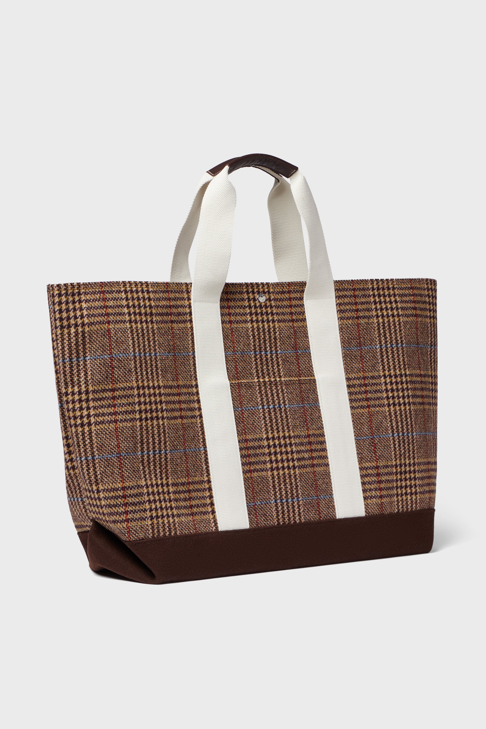 Bordeaux Plaid Tool XL Totes-Beilave