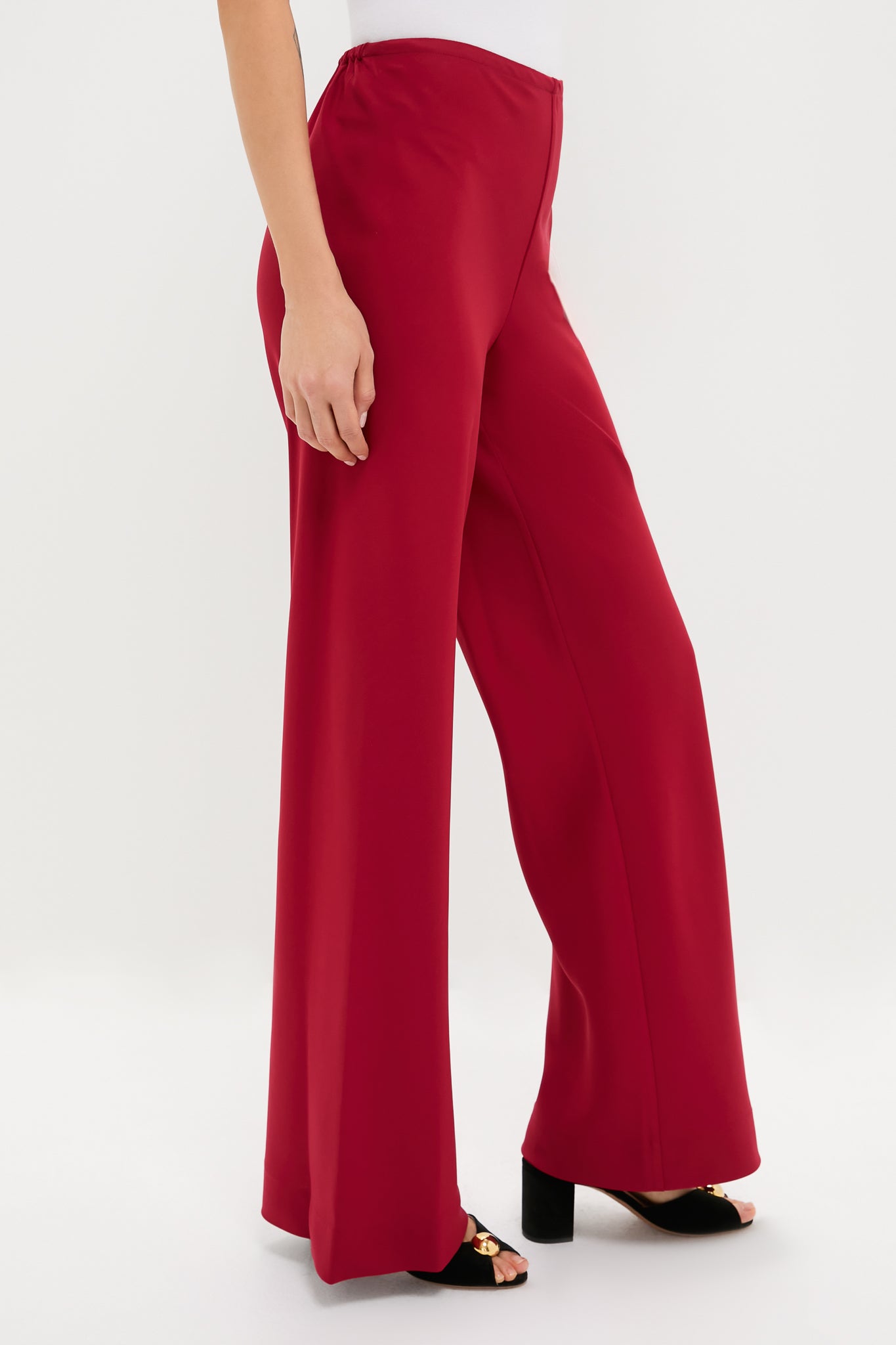Pomegranate Stroll Pant-Beilave
