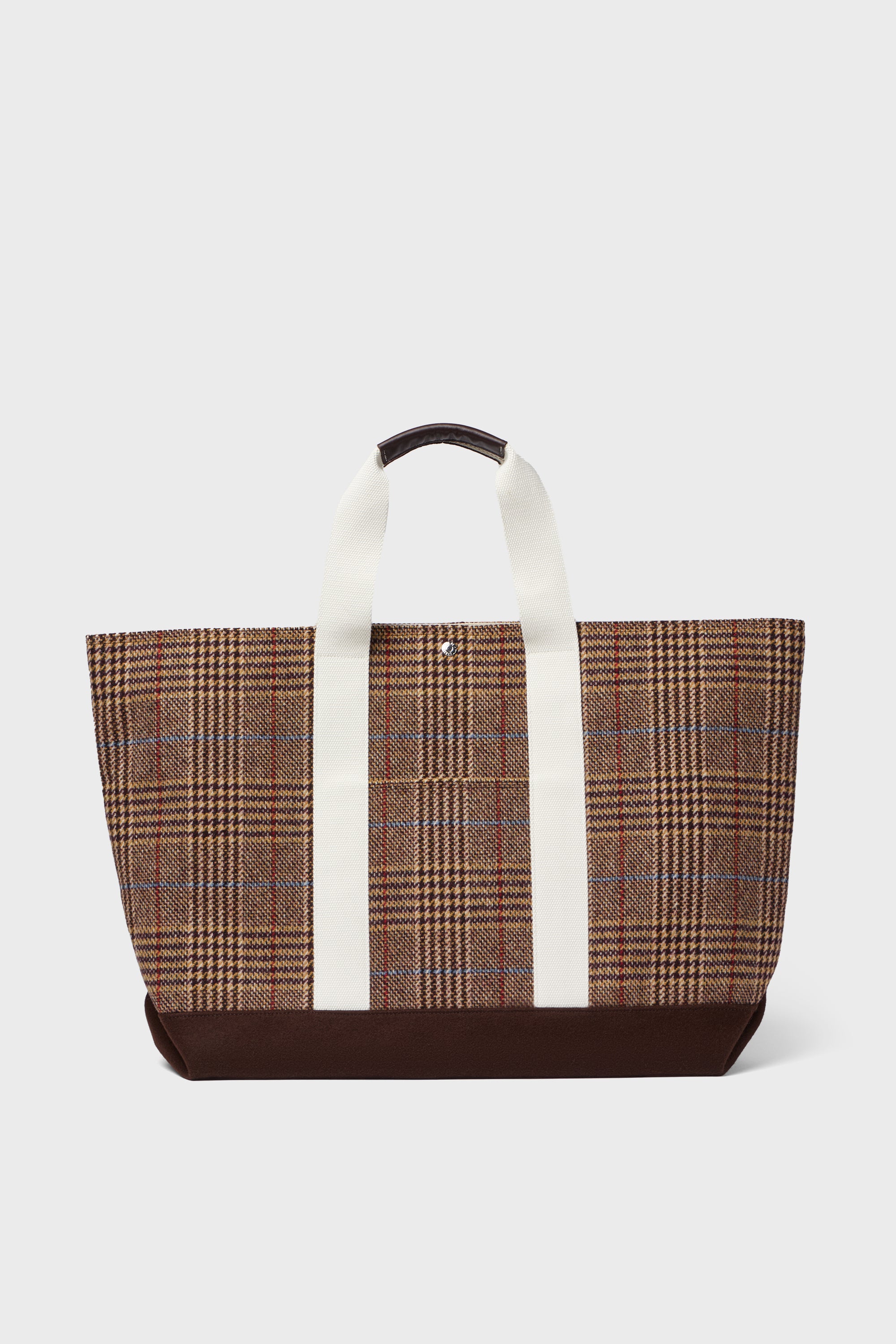 Bordeaux Plaid Tool XL Totes-Beilave