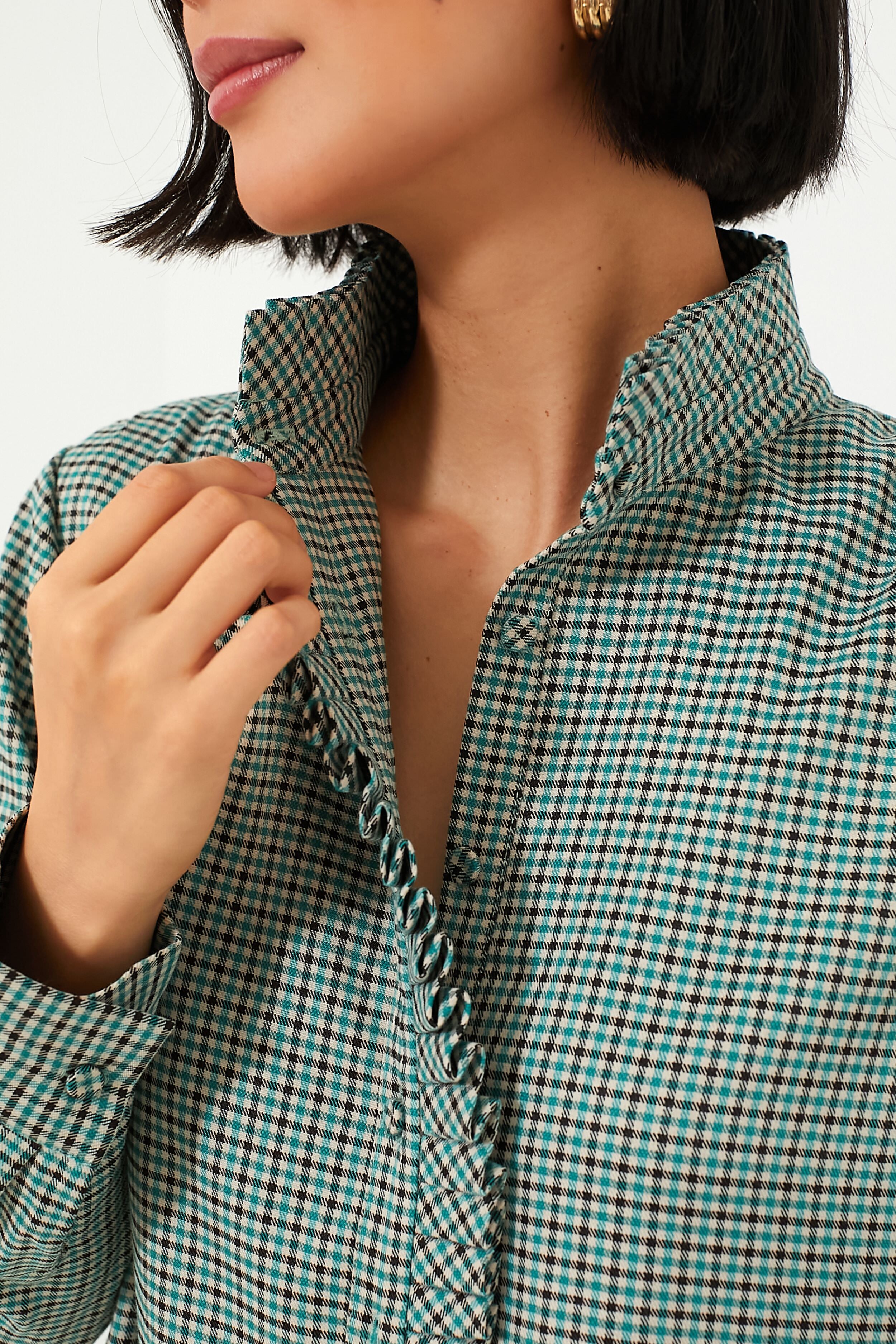 Palladian Check Tate Dress-Beilave