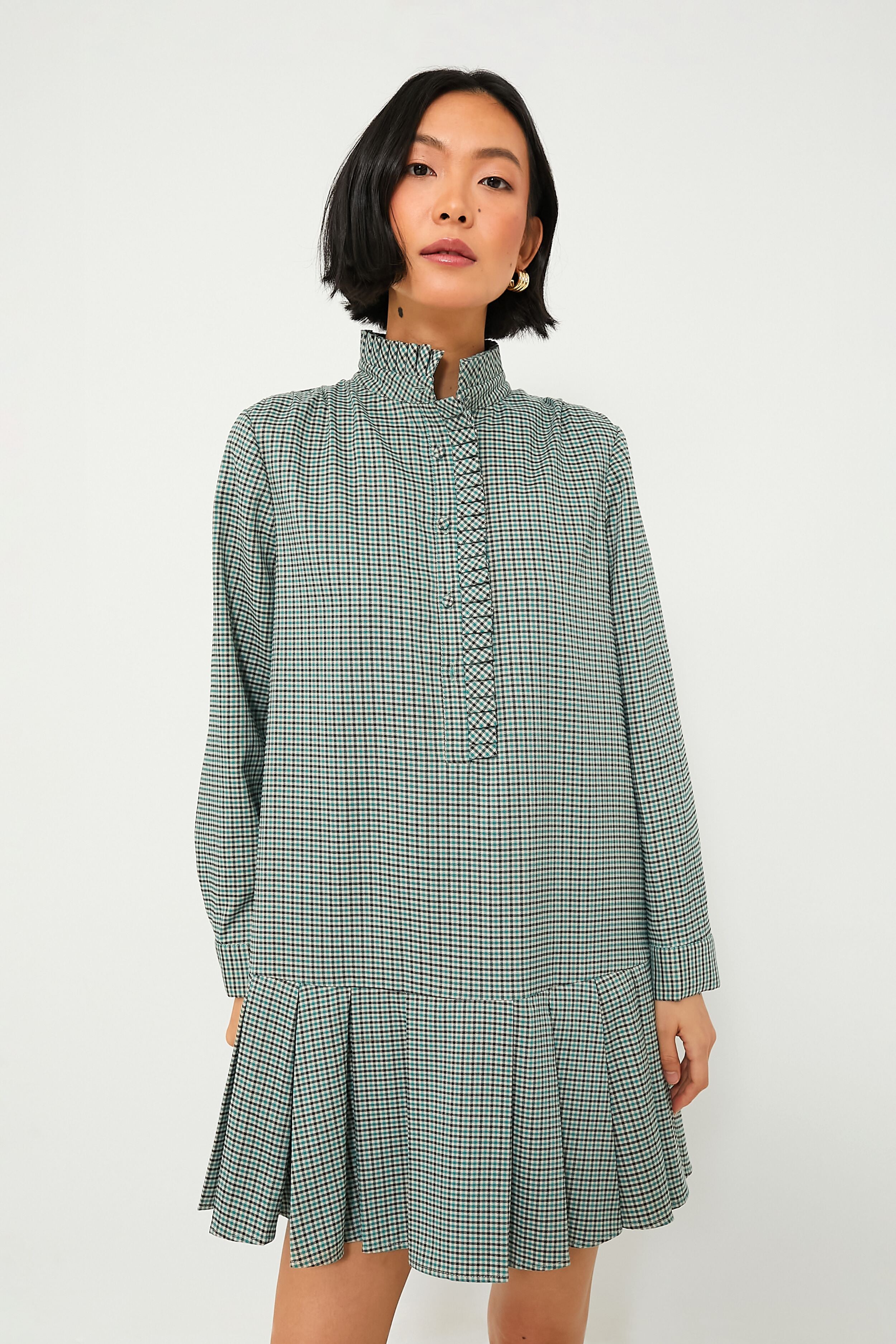 Palladian Check Tate Dress-Beilave