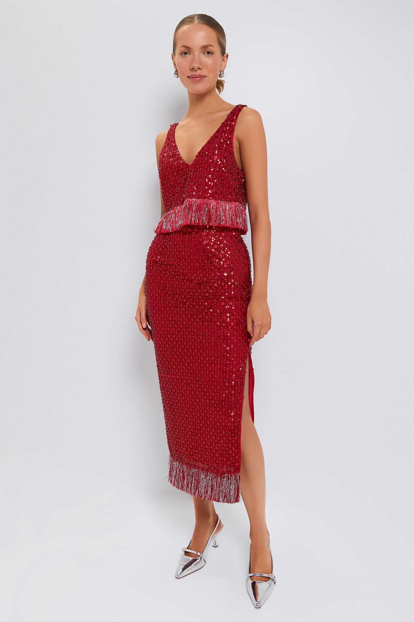 Ruby Randall Top and Maxi Skirt Set-Beilave