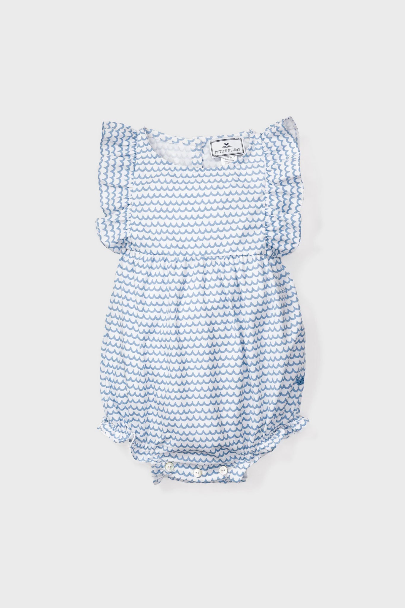 Infant's La Mer Ruffled Romper-Beilave