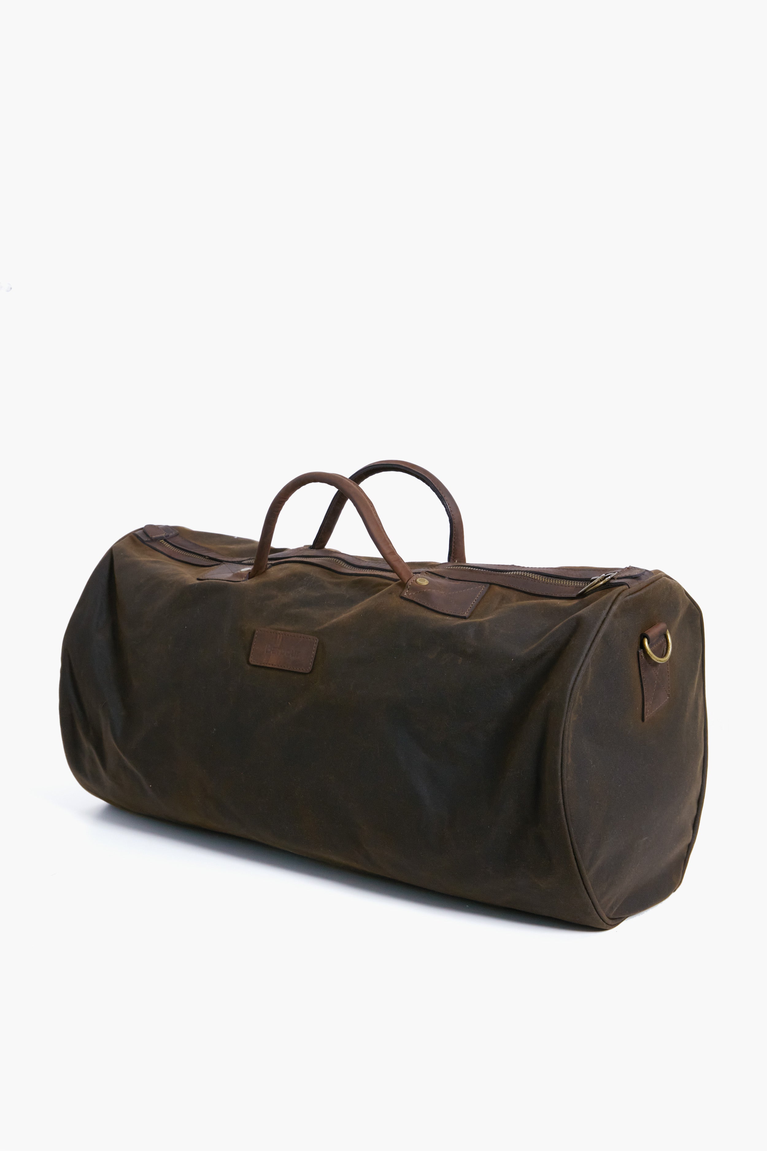 Olive Wax Holdall-Beilave