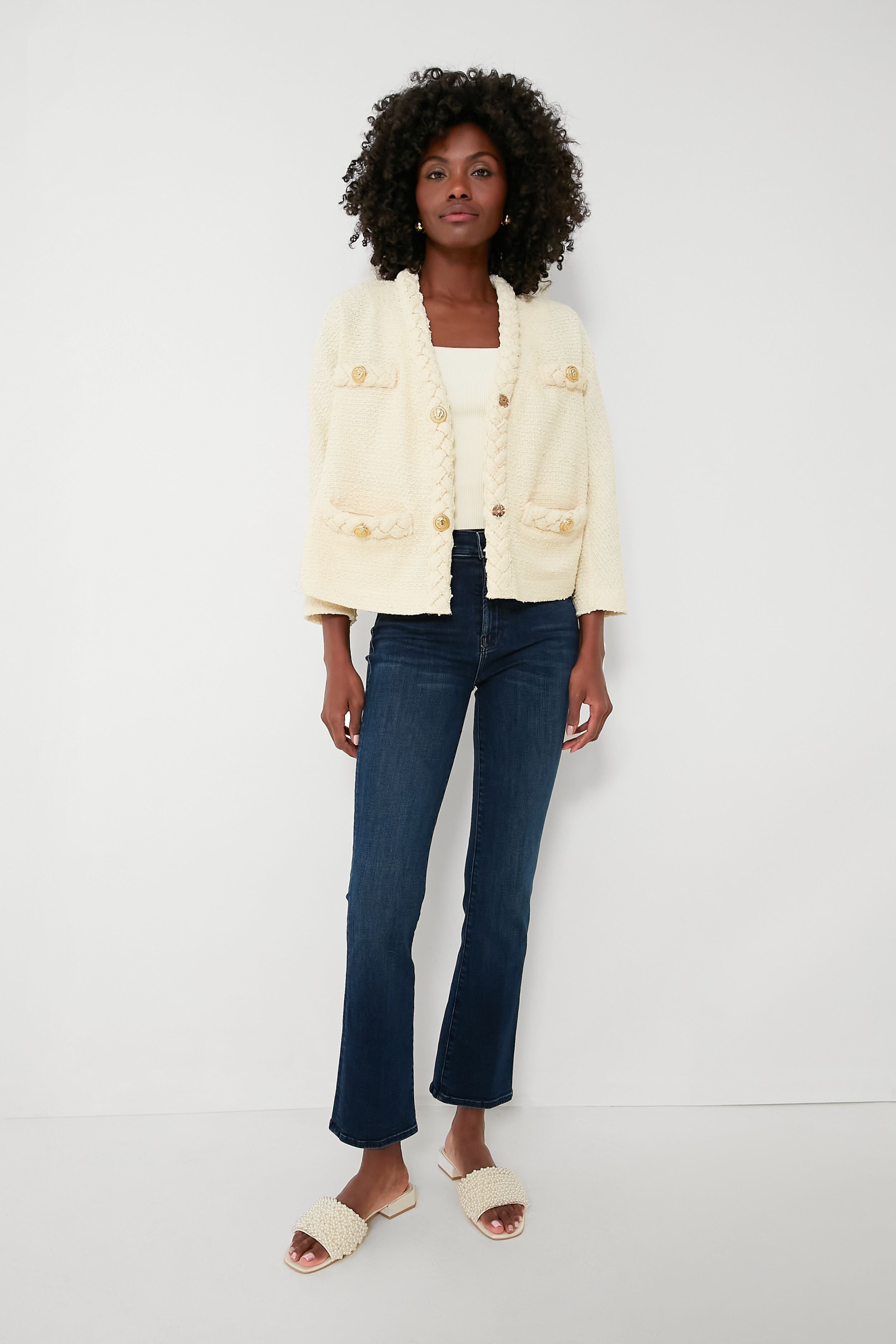 Vanilla Halie Pearls Sandals-Beilave