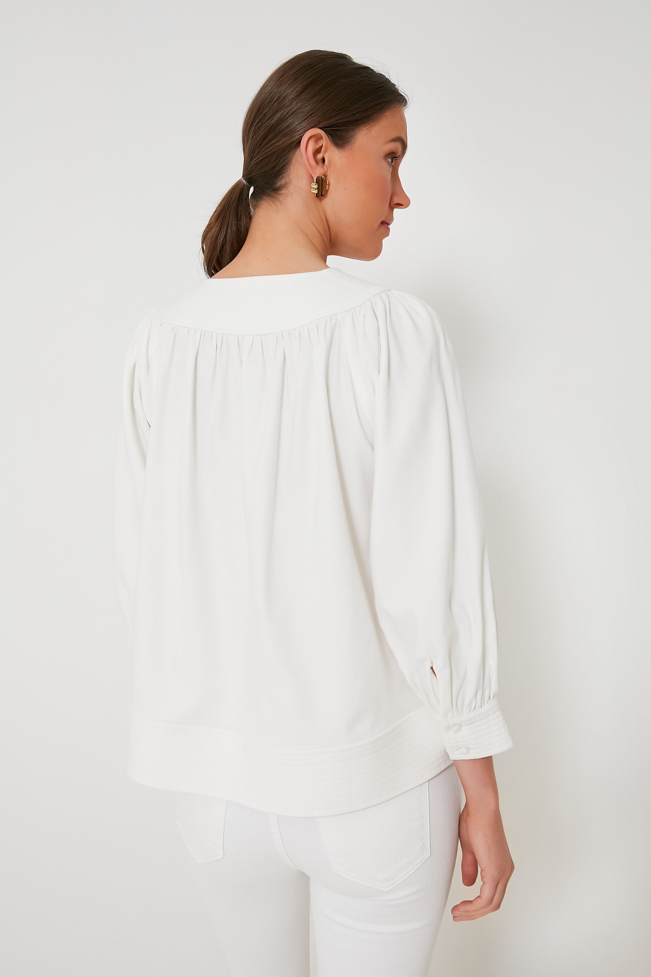 White Koa Blouse-Beilave
