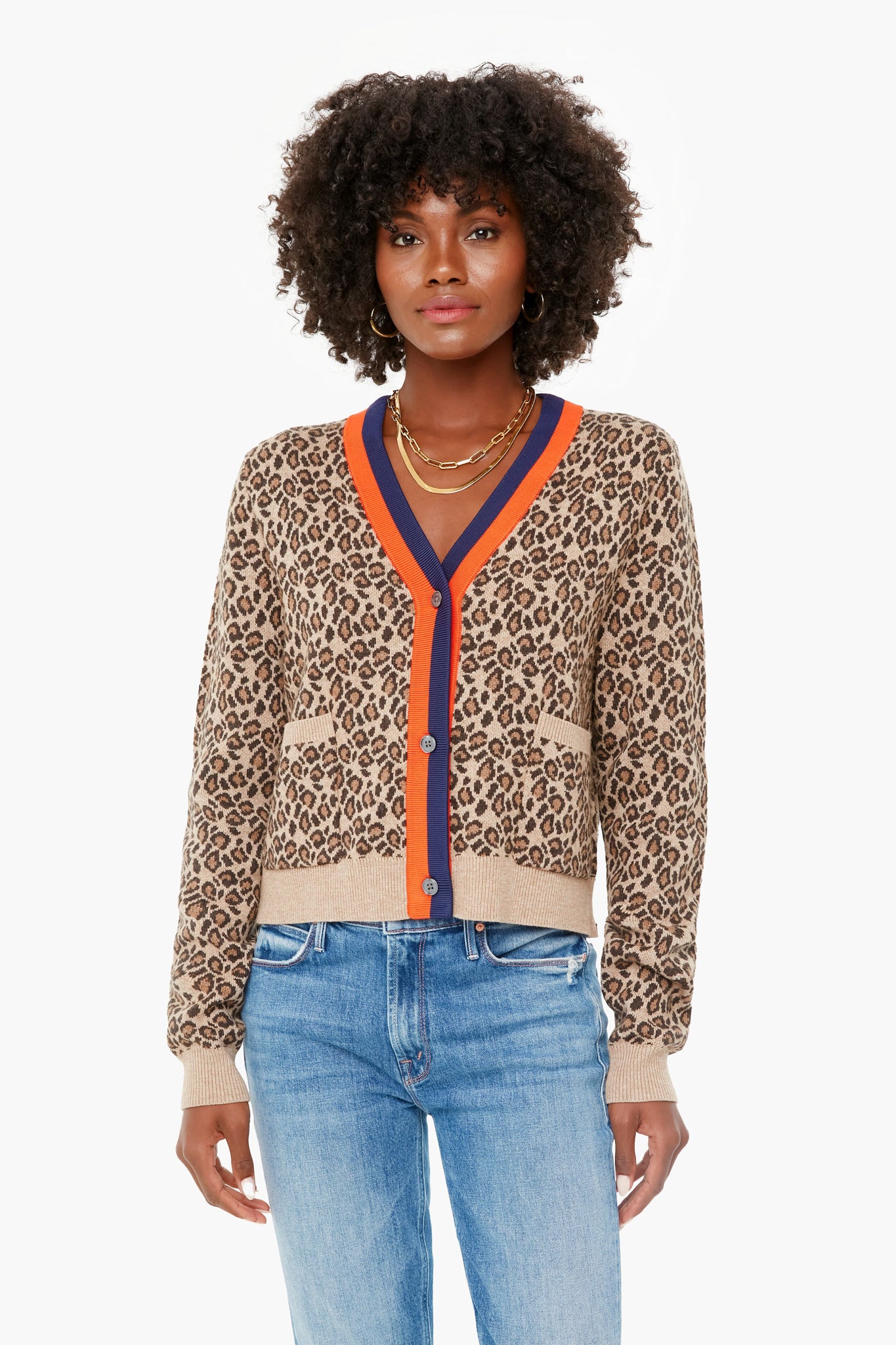 The Leopard Milo Cardigan-Beilave