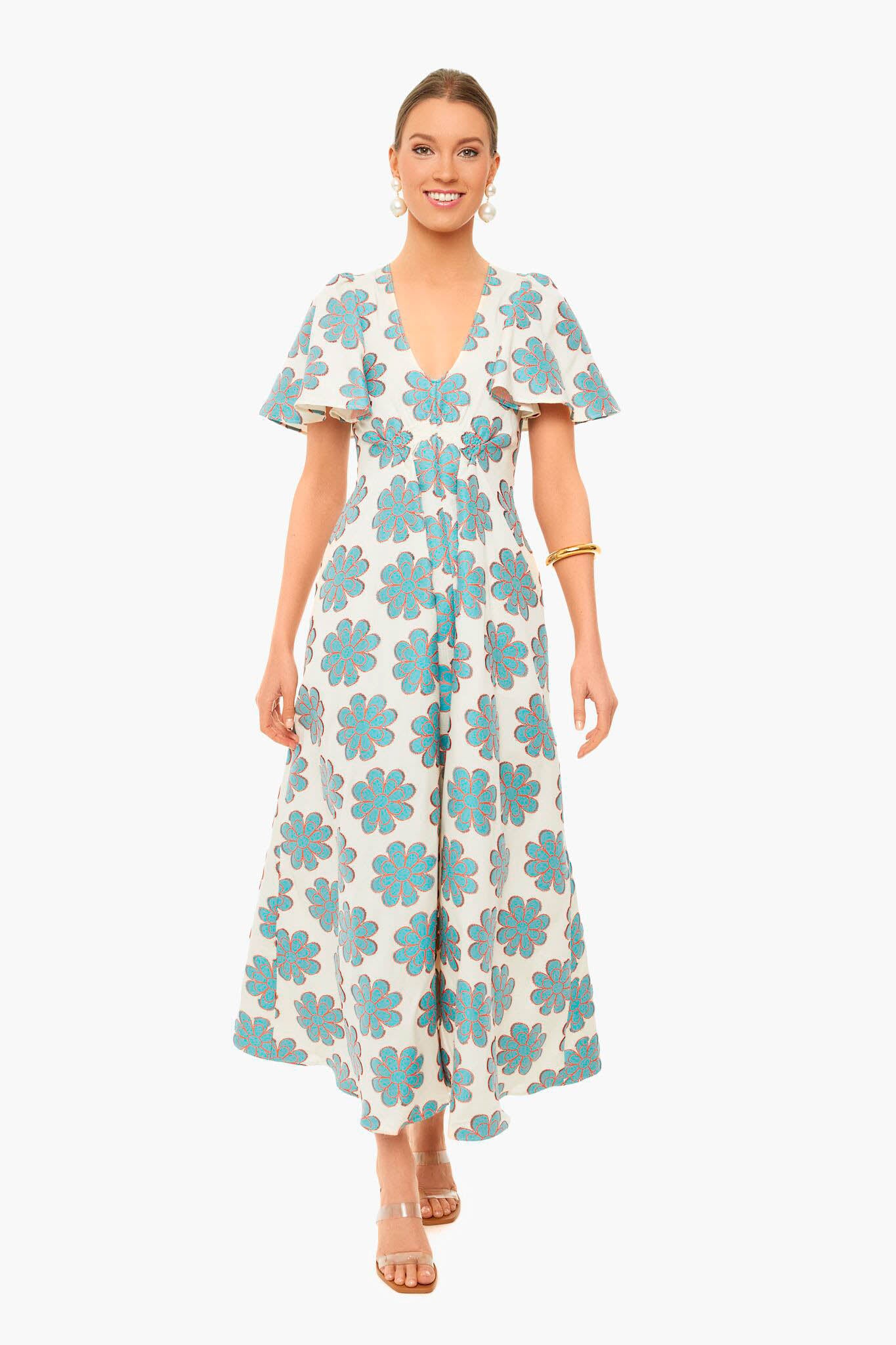 Daisy Turquoise Proper Dress-Beilave